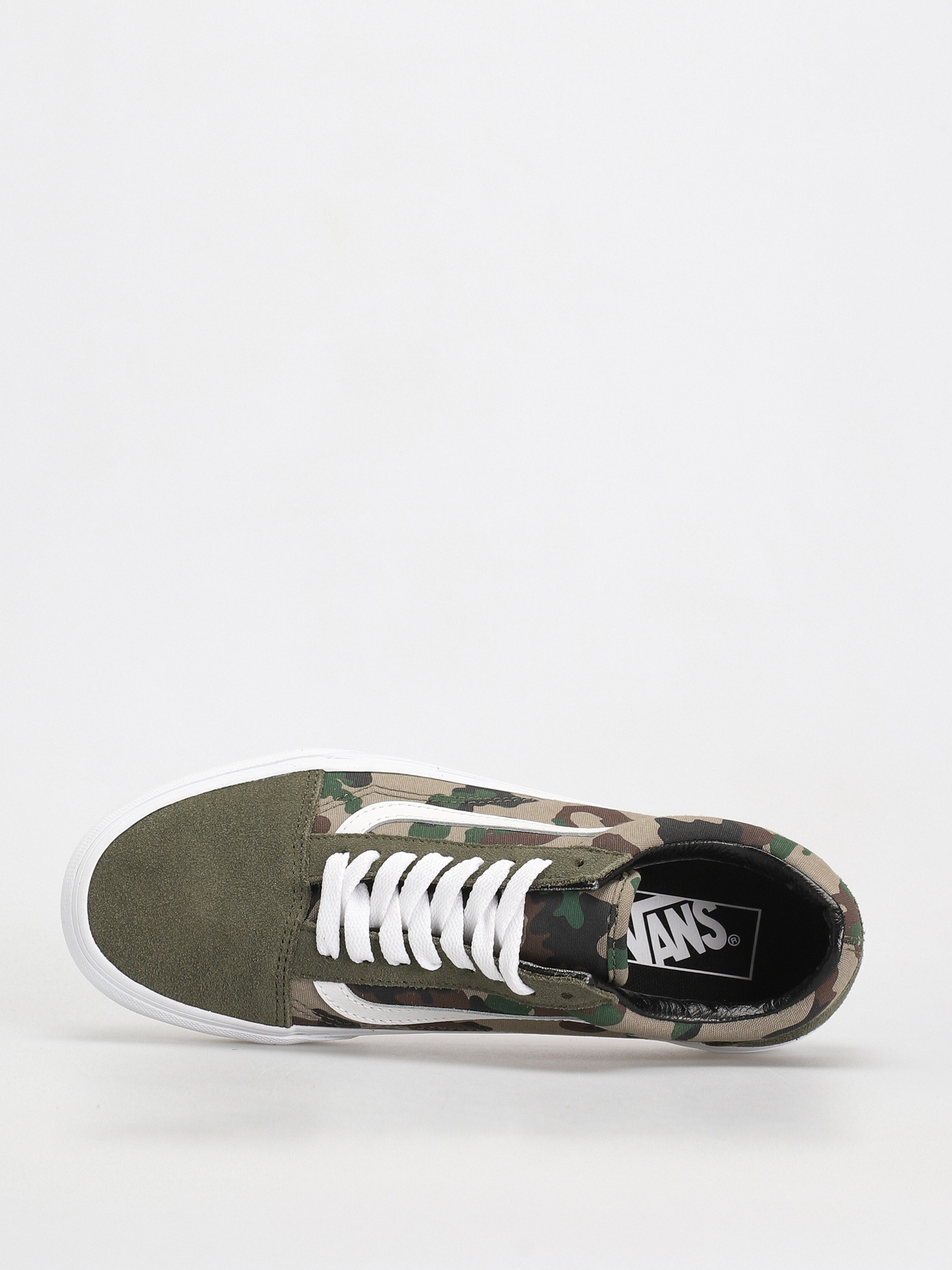 Buty Vans Old Skool (camo olive/white)