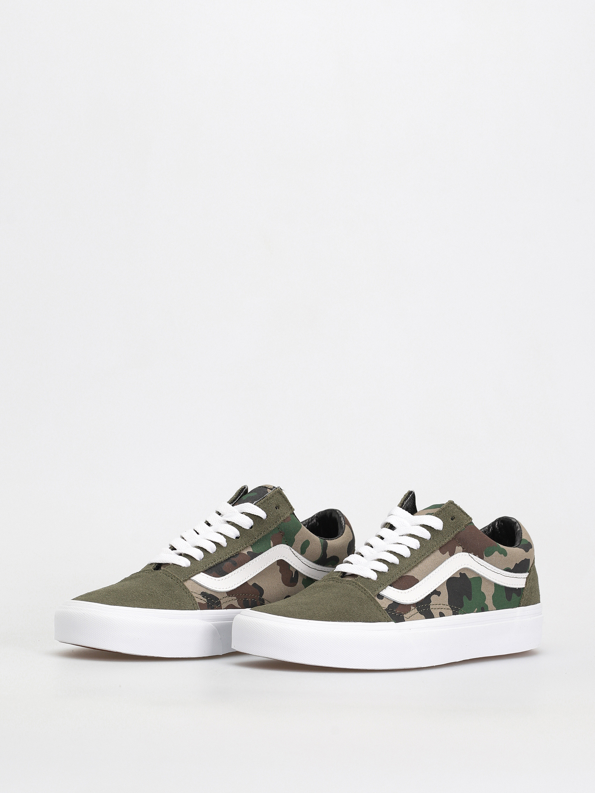 Buty Vans Old Skool (camo olive/white)