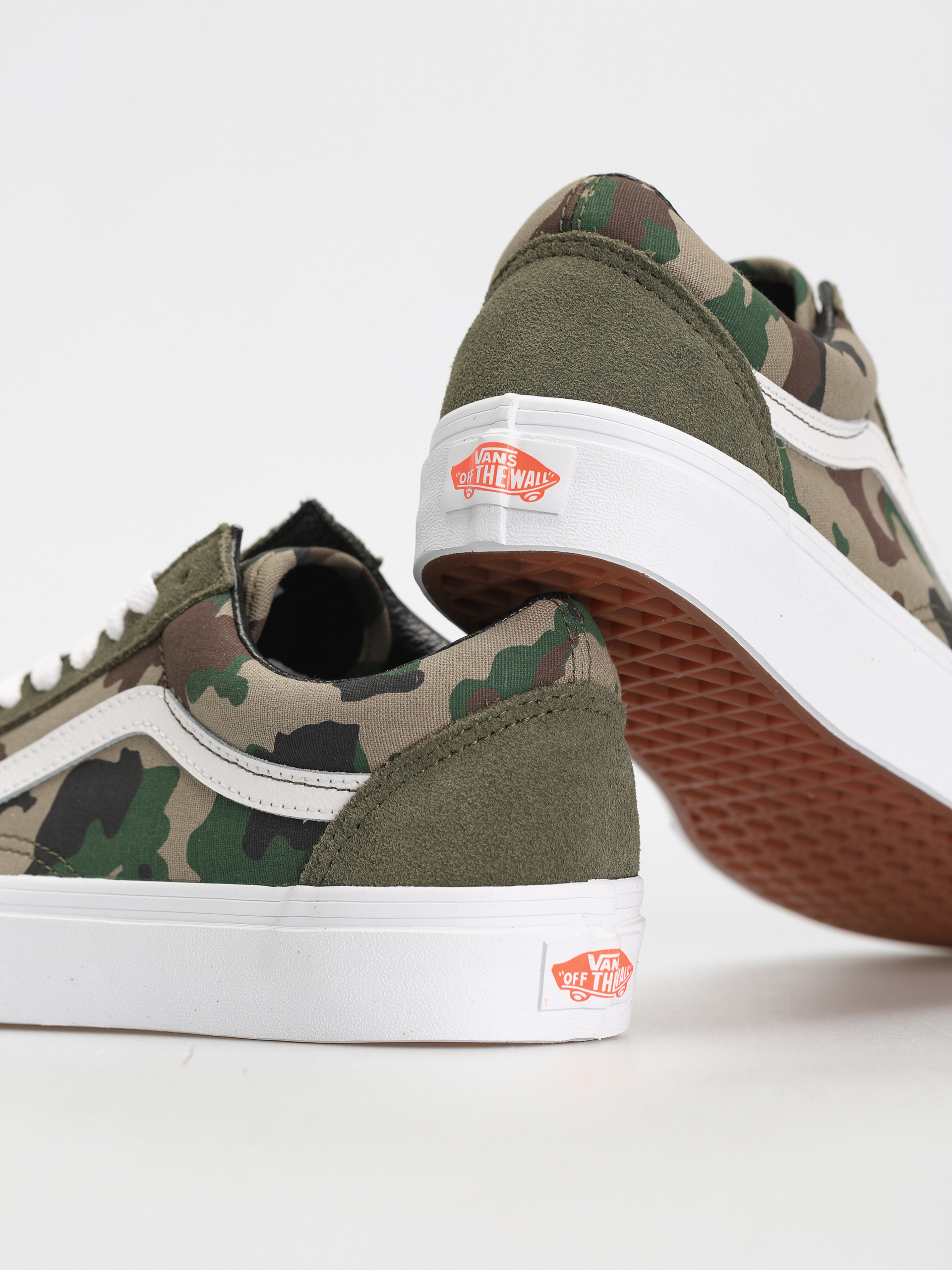 Buty Vans Old Skool (camo olive/white)