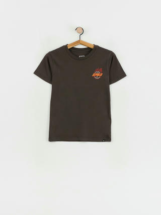 T-shirt DC Fiery JR (black enzyme wash)
