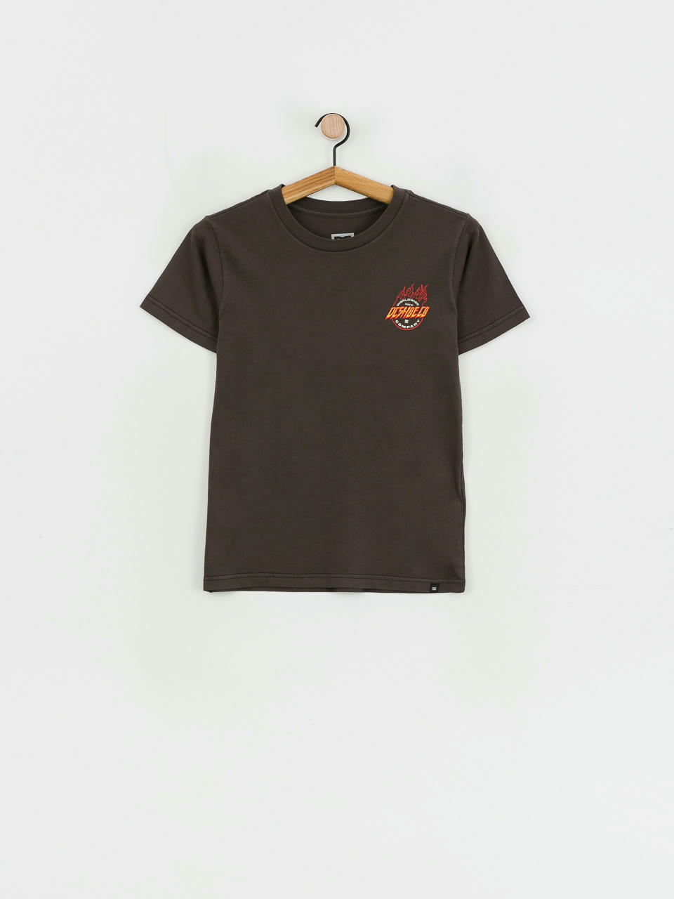 T-shirt DC Fiery JR (black enzyme wash)