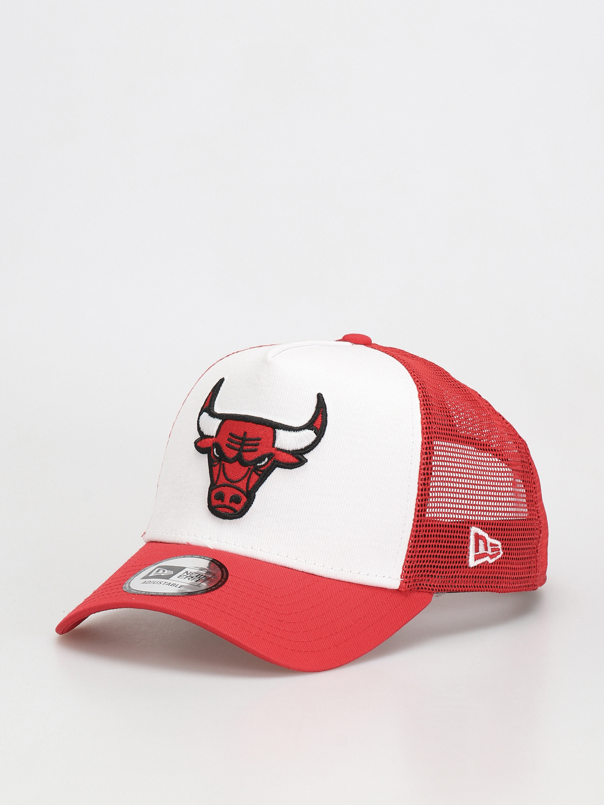 Czapka z daszkiem New Era Team Colour Block Trucker Chicago Bulls (white/red)