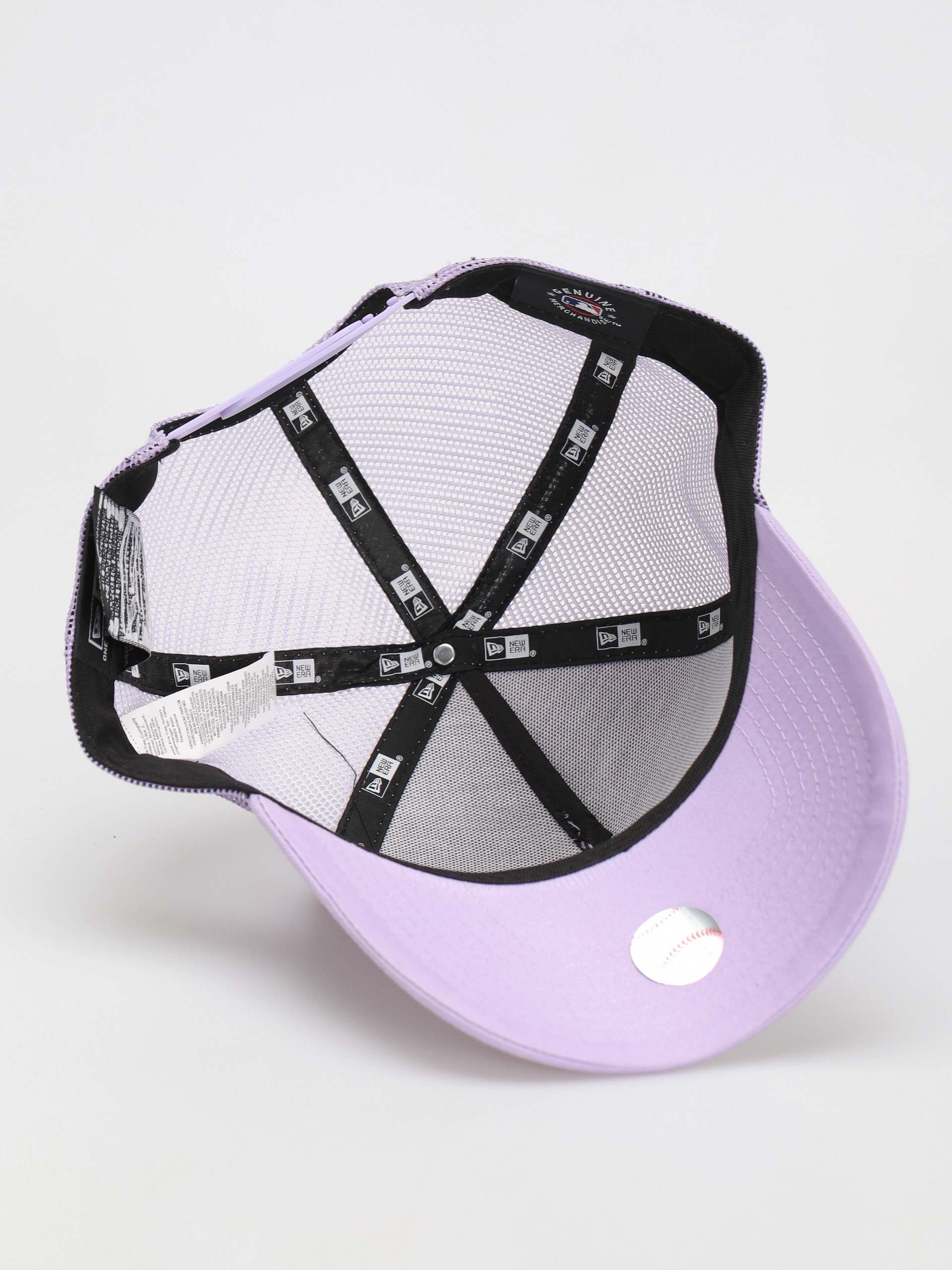Czapka z daszkiem New Era Tonal Mesh Trucker New York Yankees (lavender)