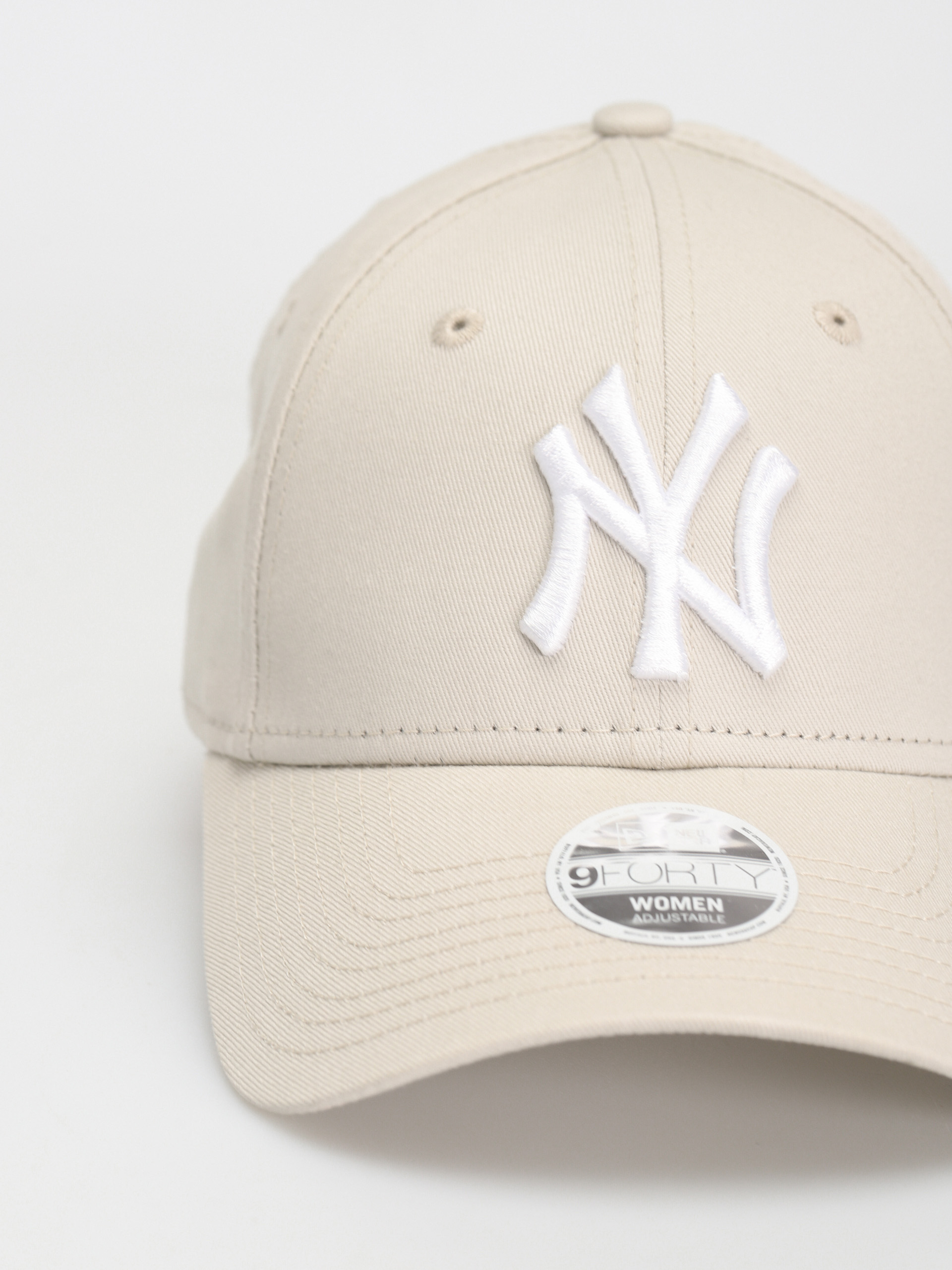 Czapka z daszkiem New Era League Essential 9Forty New York Yankees Wmn (stone/white)