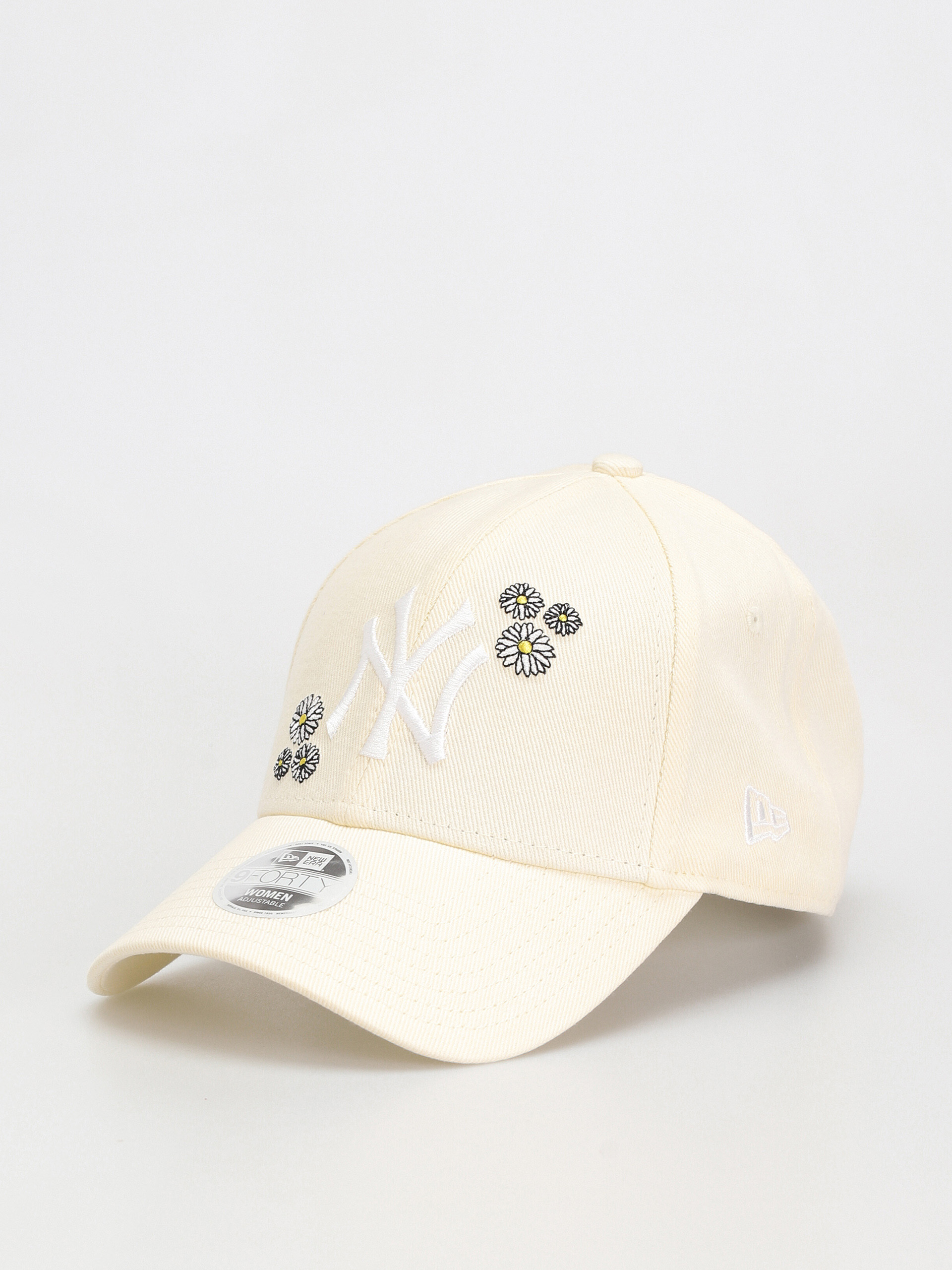 Czapka z daszkiem New Era Denim 9Forty New York Yankees Wmn (stone/white)