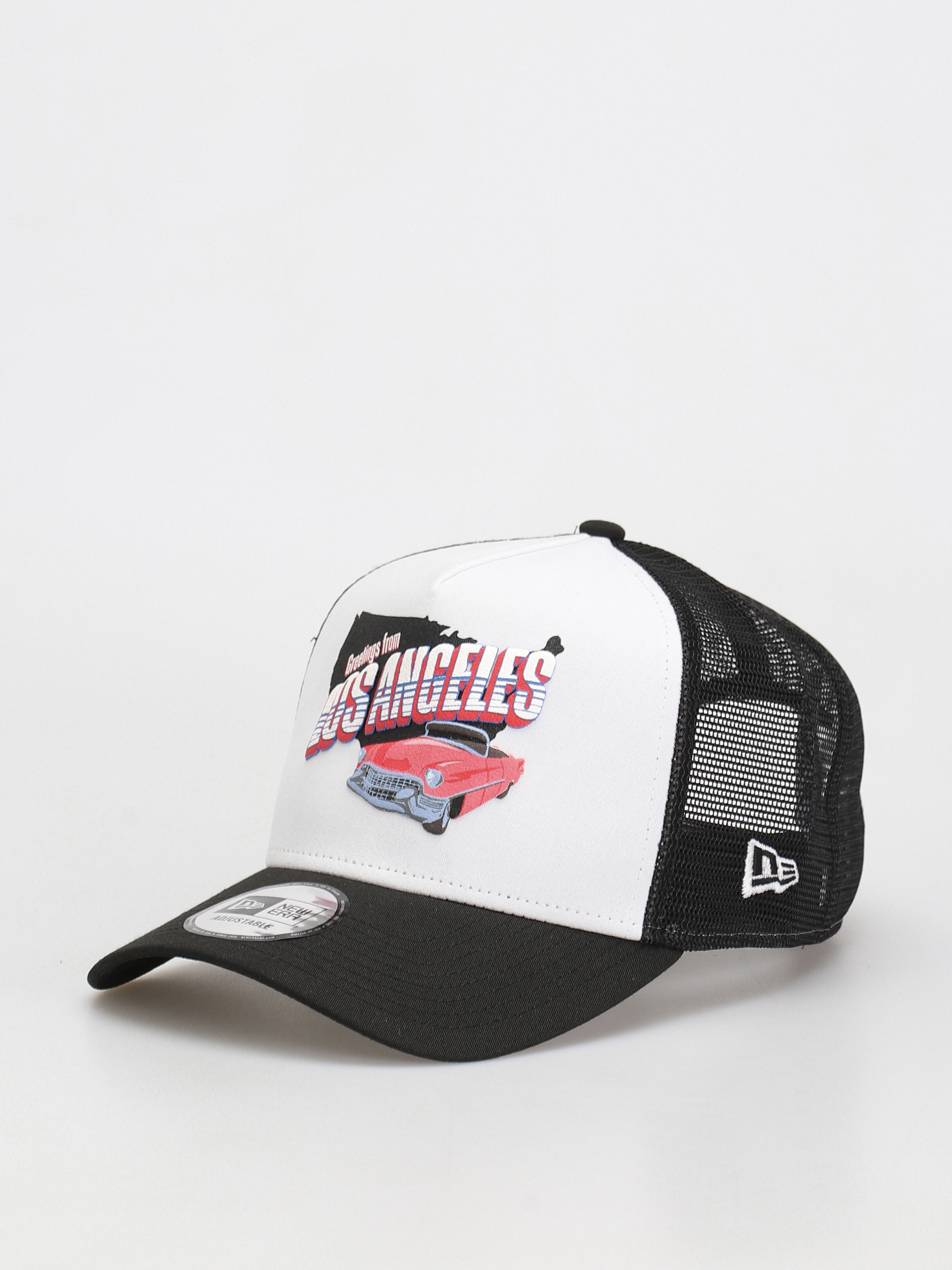 Czapka z daszkiem New Era US State Wordmark Trucker (black/white)