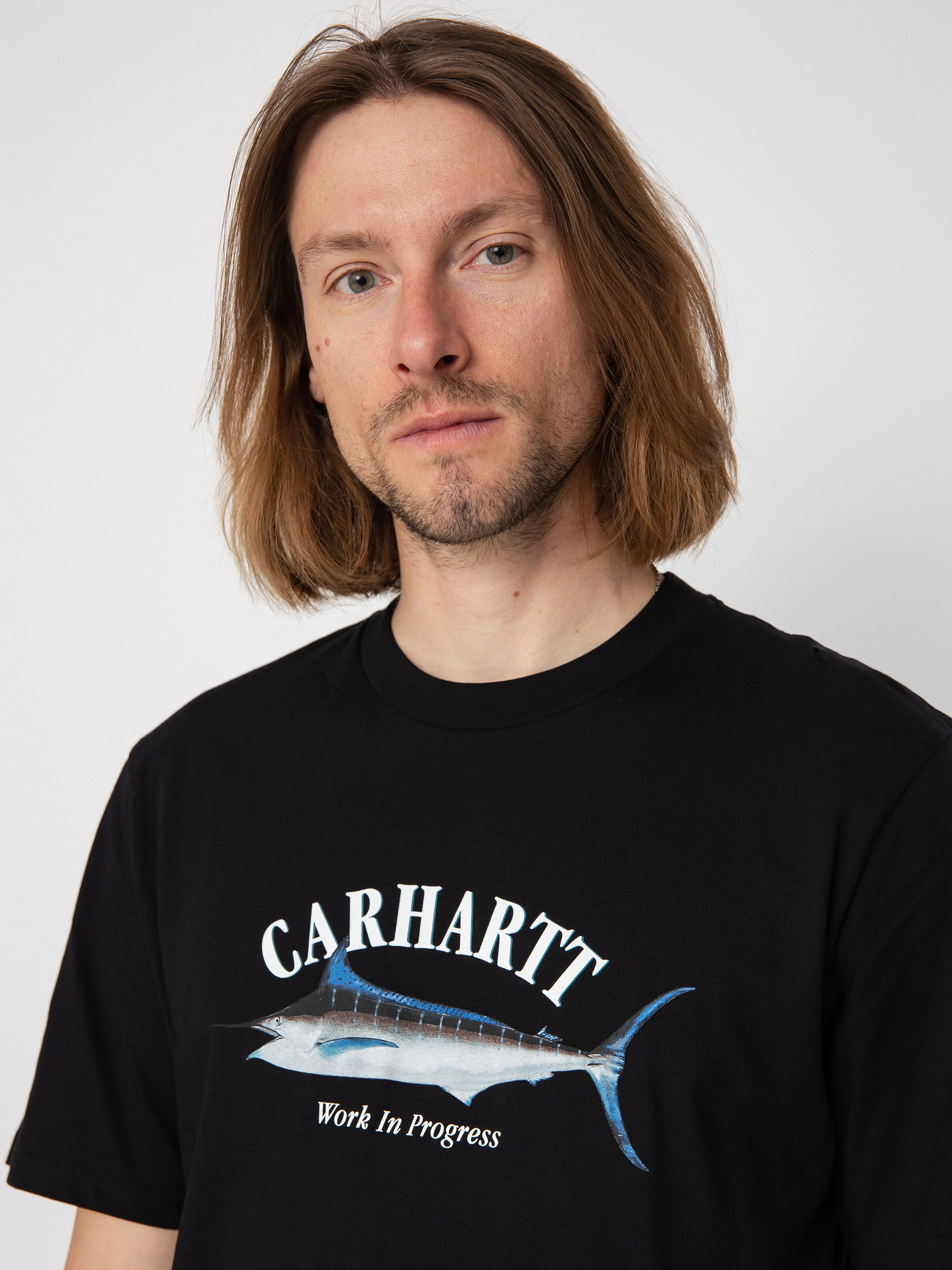 T-shirt Carhartt WIP Marlin (black)