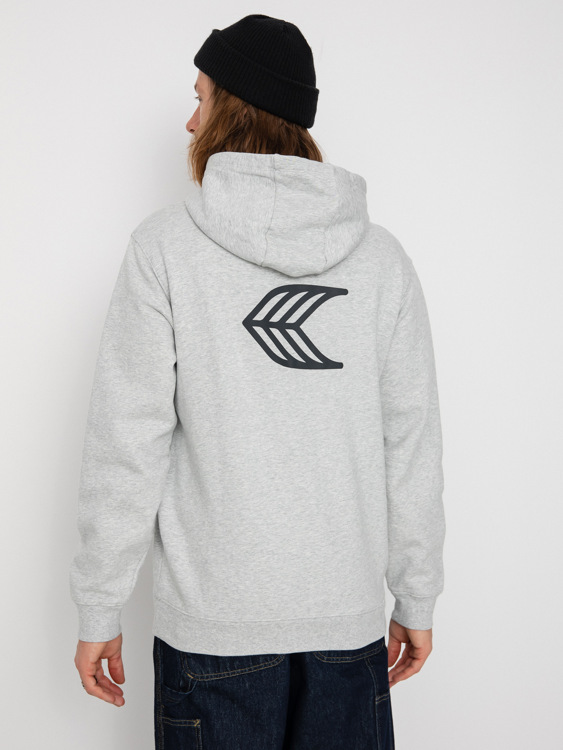 Bluza z kapturem Cariuma Cariuma Logo HD (melange grey)