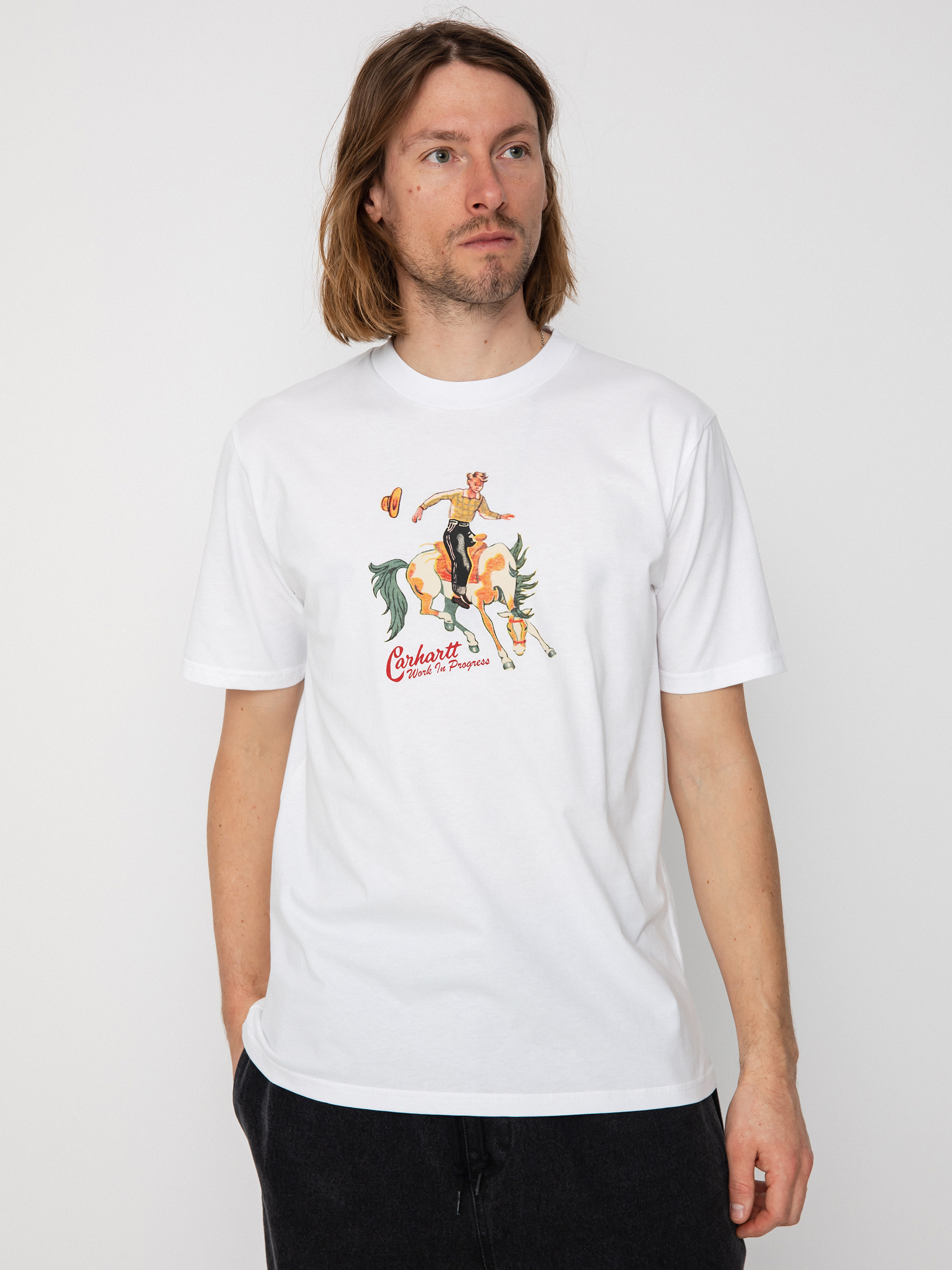 T-shirt Carhartt WIP Black Jack (white)