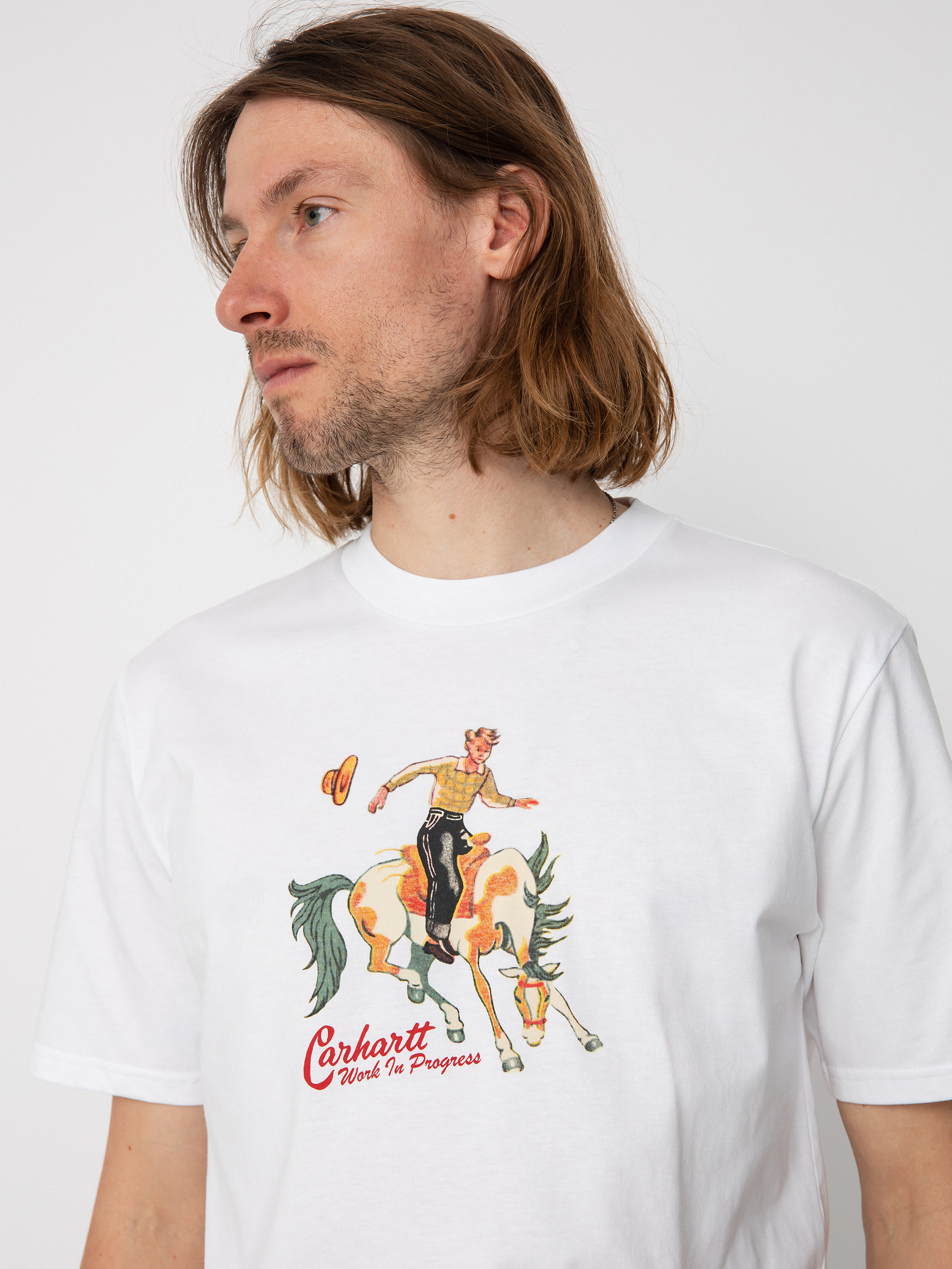 T-shirt Carhartt WIP Black Jack (white)