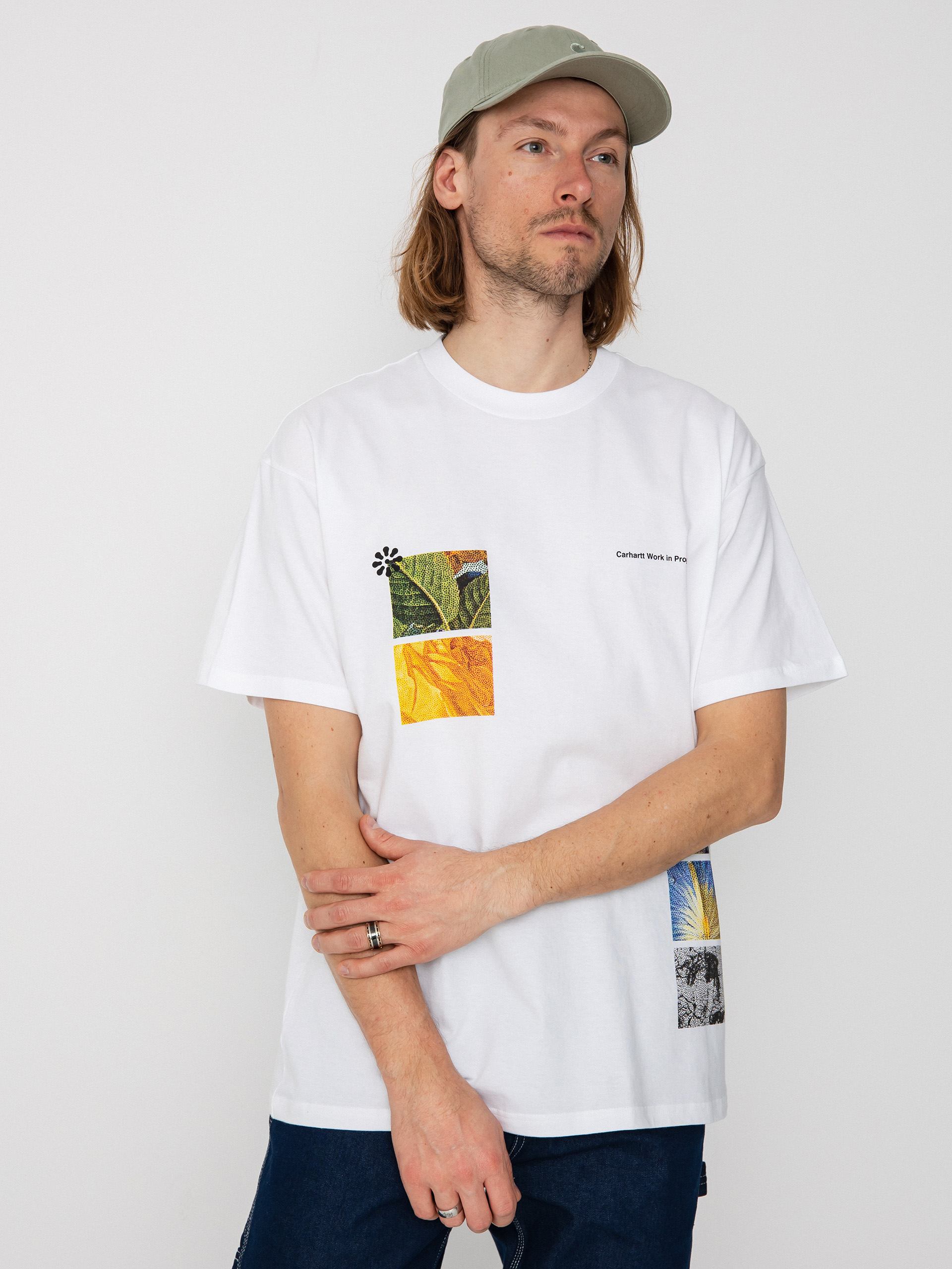 T-shirt Carhartt WIP Greenhouse (white)