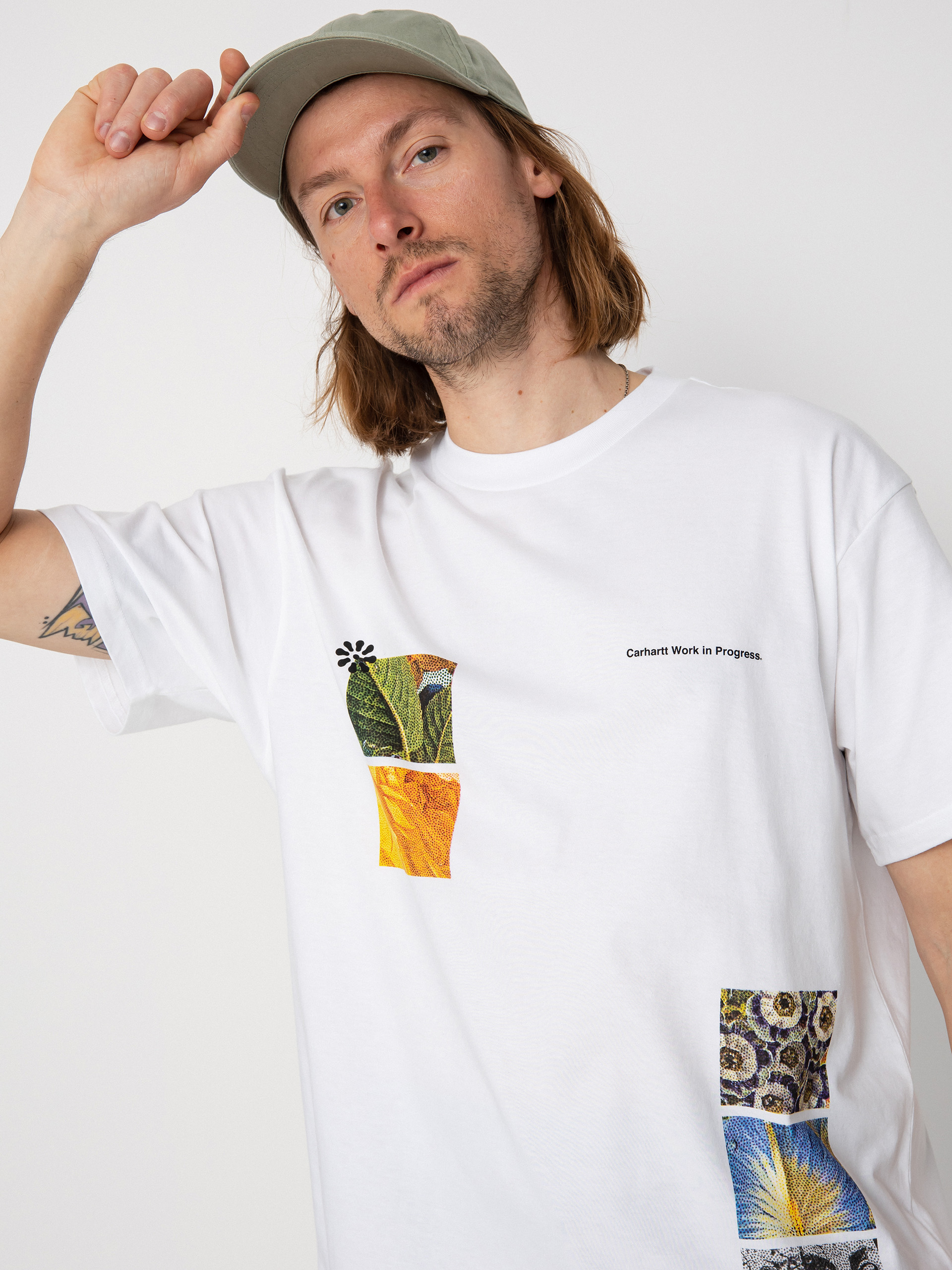 T-shirt Carhartt WIP Greenhouse (white)