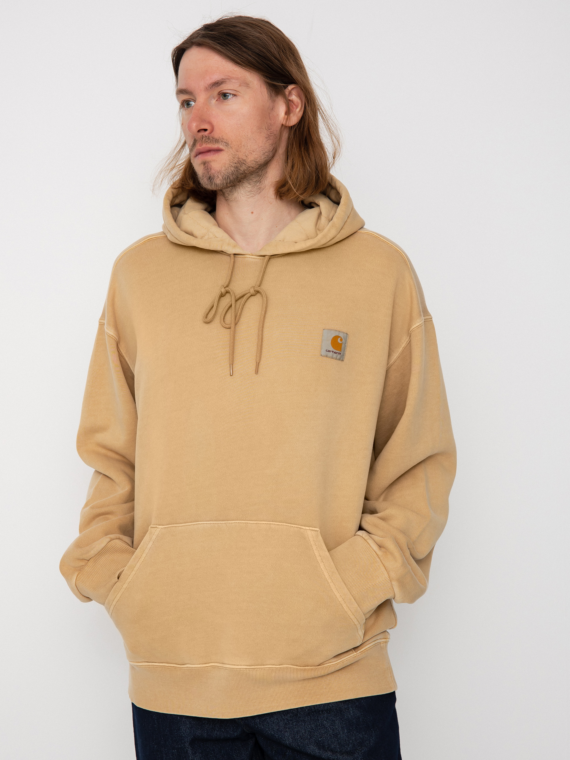 Bluza z kapturem Carhartt WIP Nelson HD (dusty h brown)