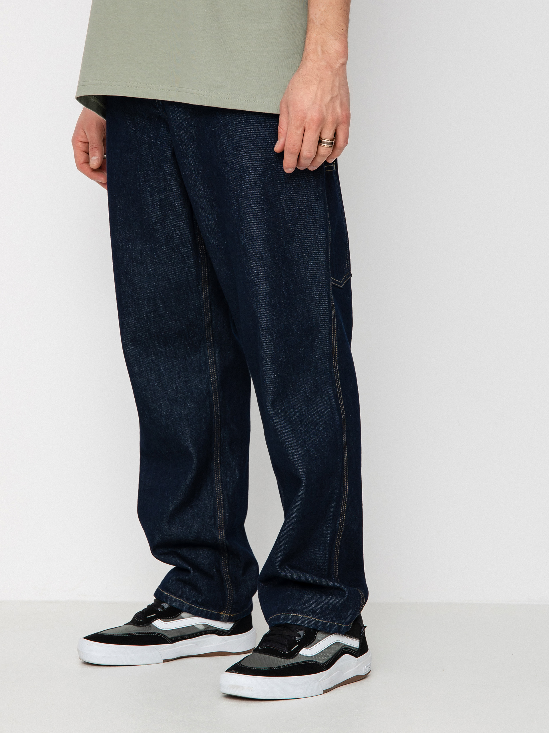 Spodnie Carhartt WIP Single Knee (blue)