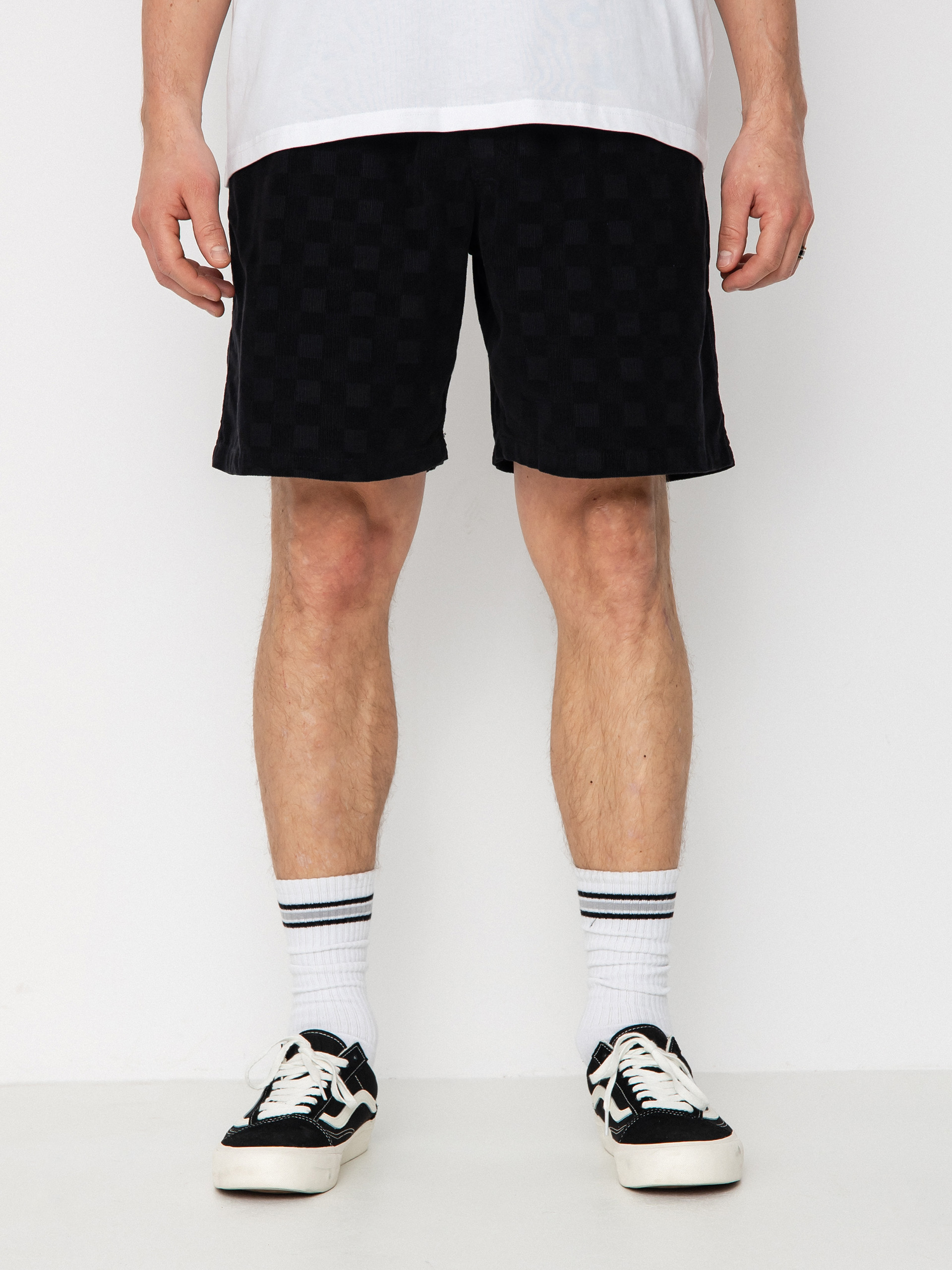 Szorty Vans Range Check Cord Louniwe E Waist (black)