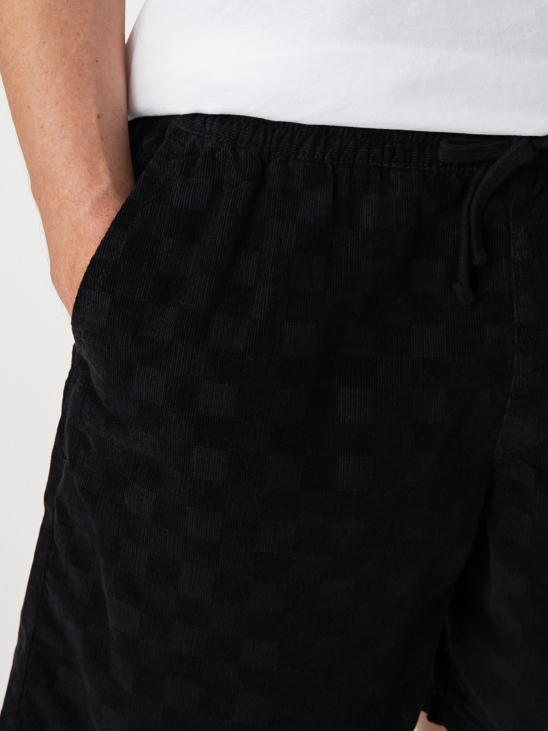 Szorty Vans Range Check Cord Louniwe E Waist (black)