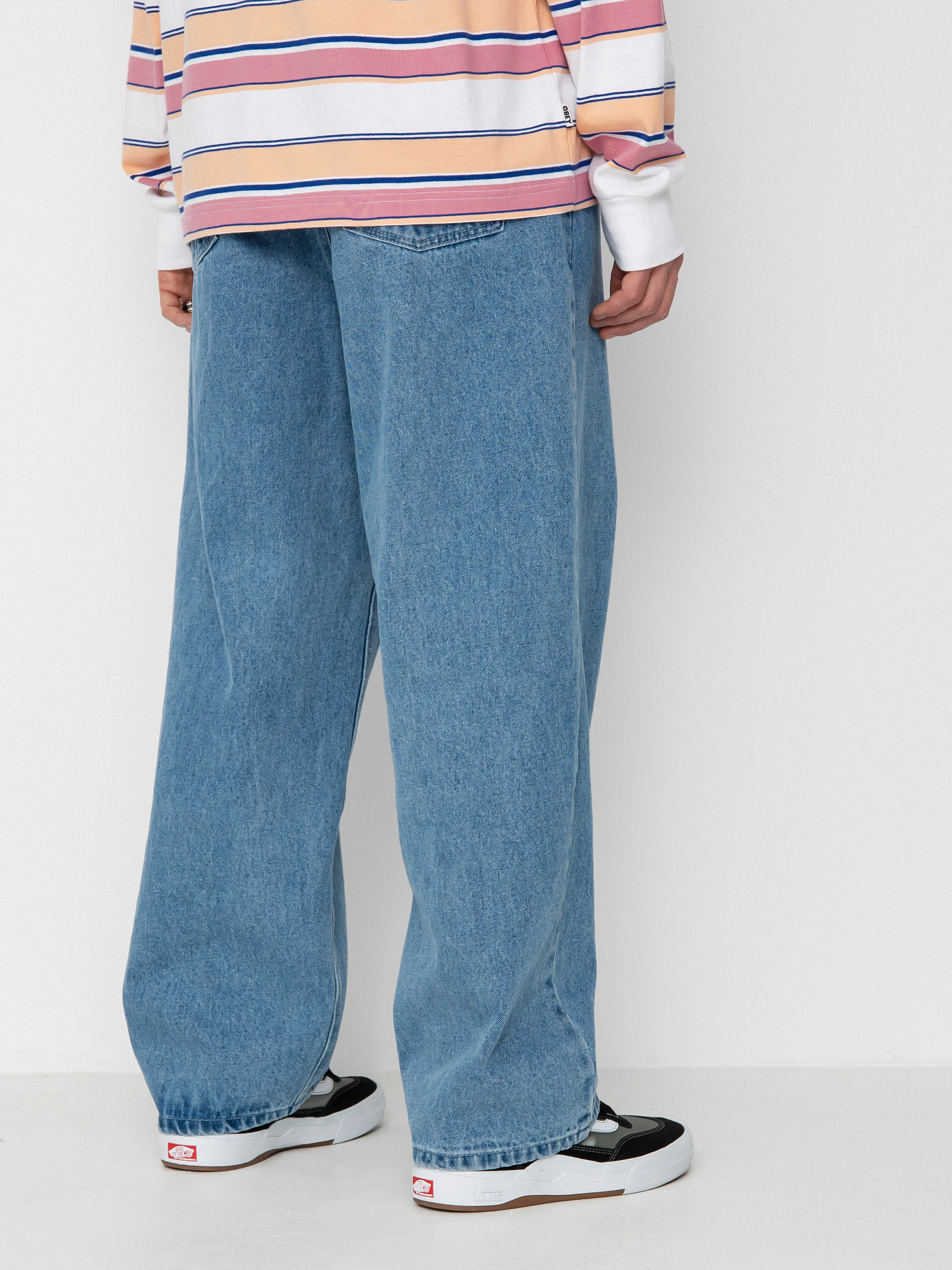 Spodnie OBEY Bigwig (light indigo)