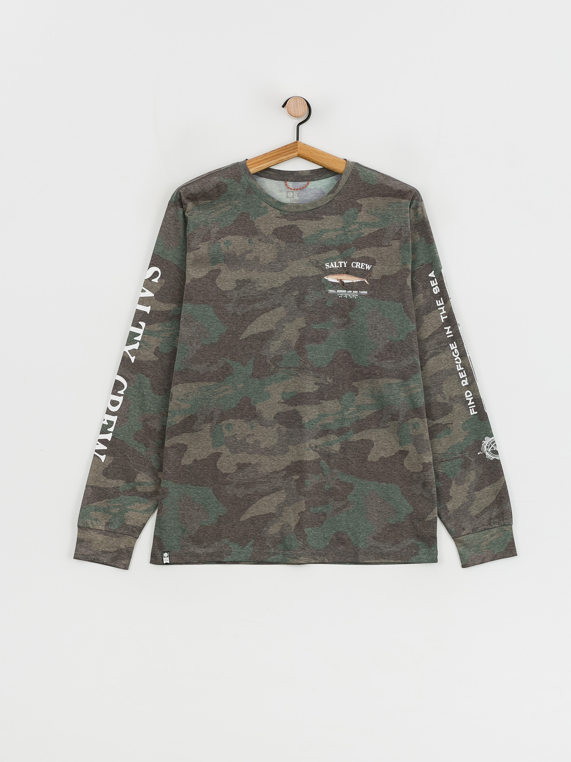 Longsleeve Salty Crew Bruce Tech (camo)