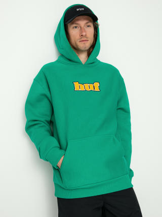 Bluza z kapturem HUF Madison Heavyweight HD (emerald)