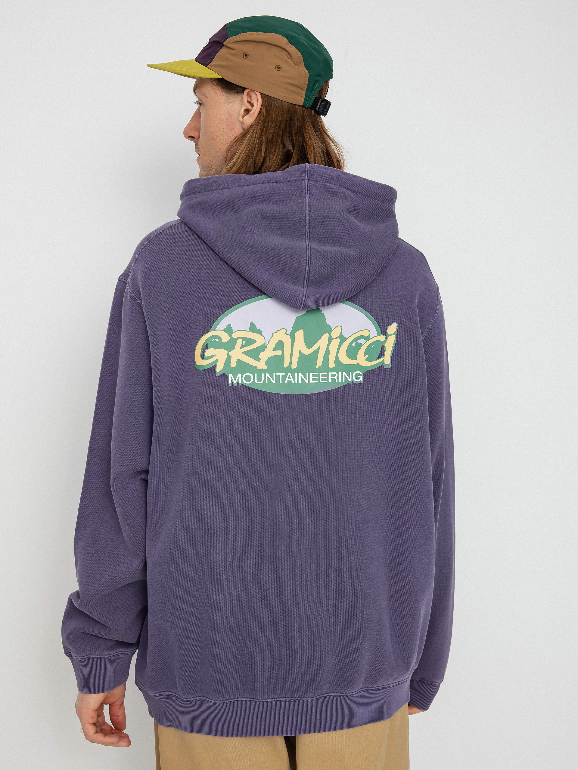 Bluza z kapturem Gramicci Summit HD (purple pigment)