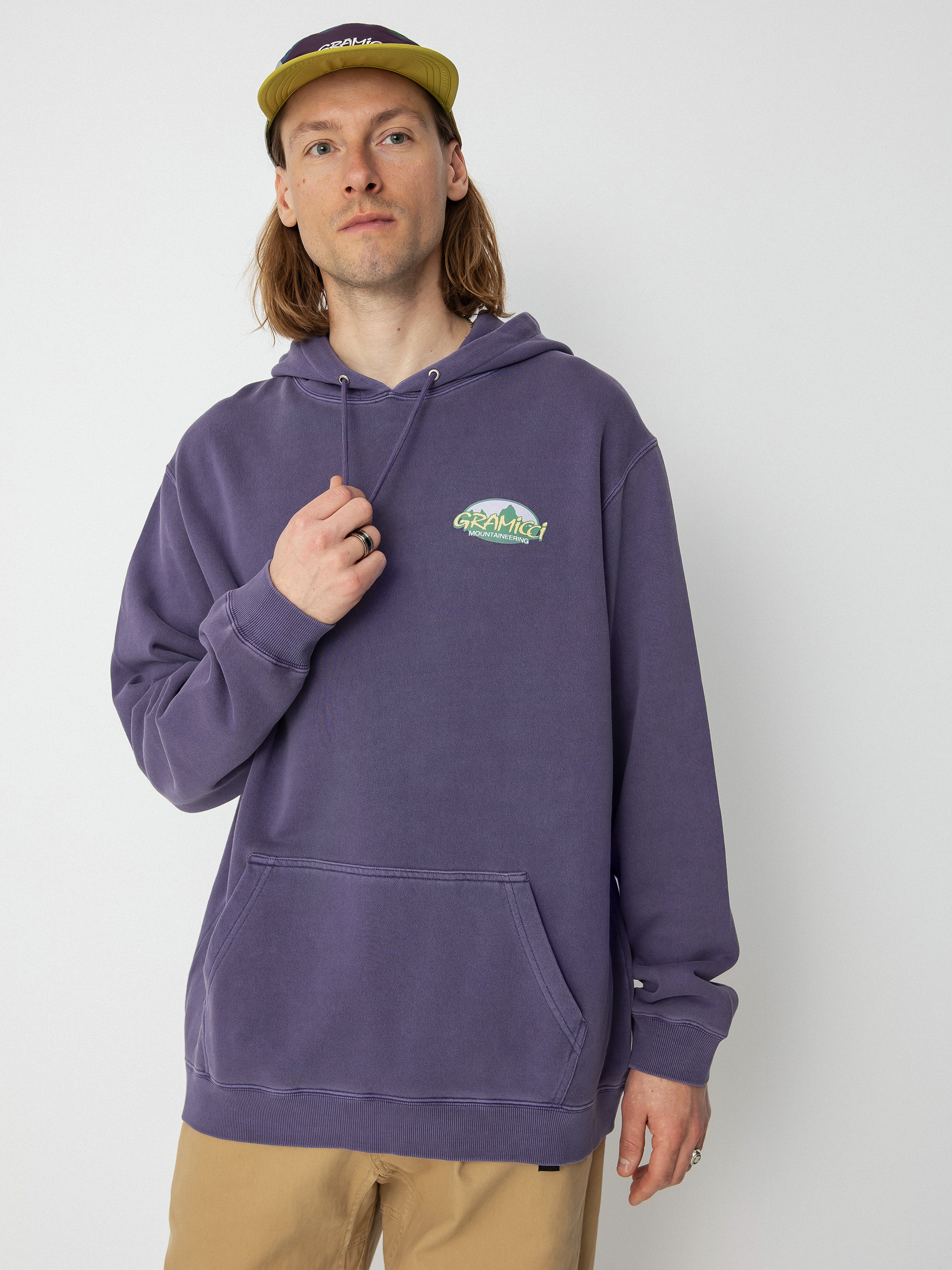 Bluza z kapturem Gramicci Summit HD (purple pigment)