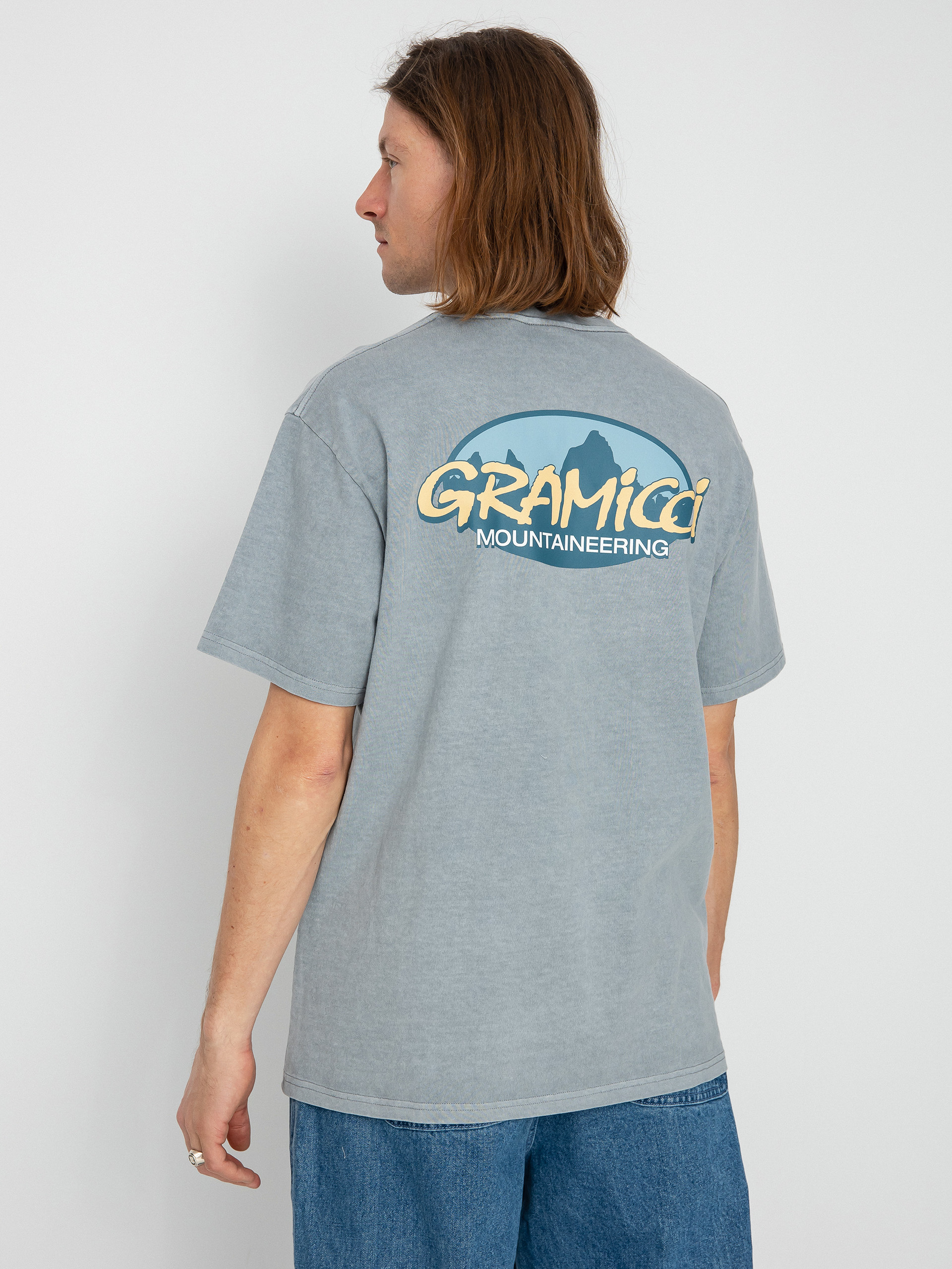T-shirt Gramicci Summit (smoky slate pigment)