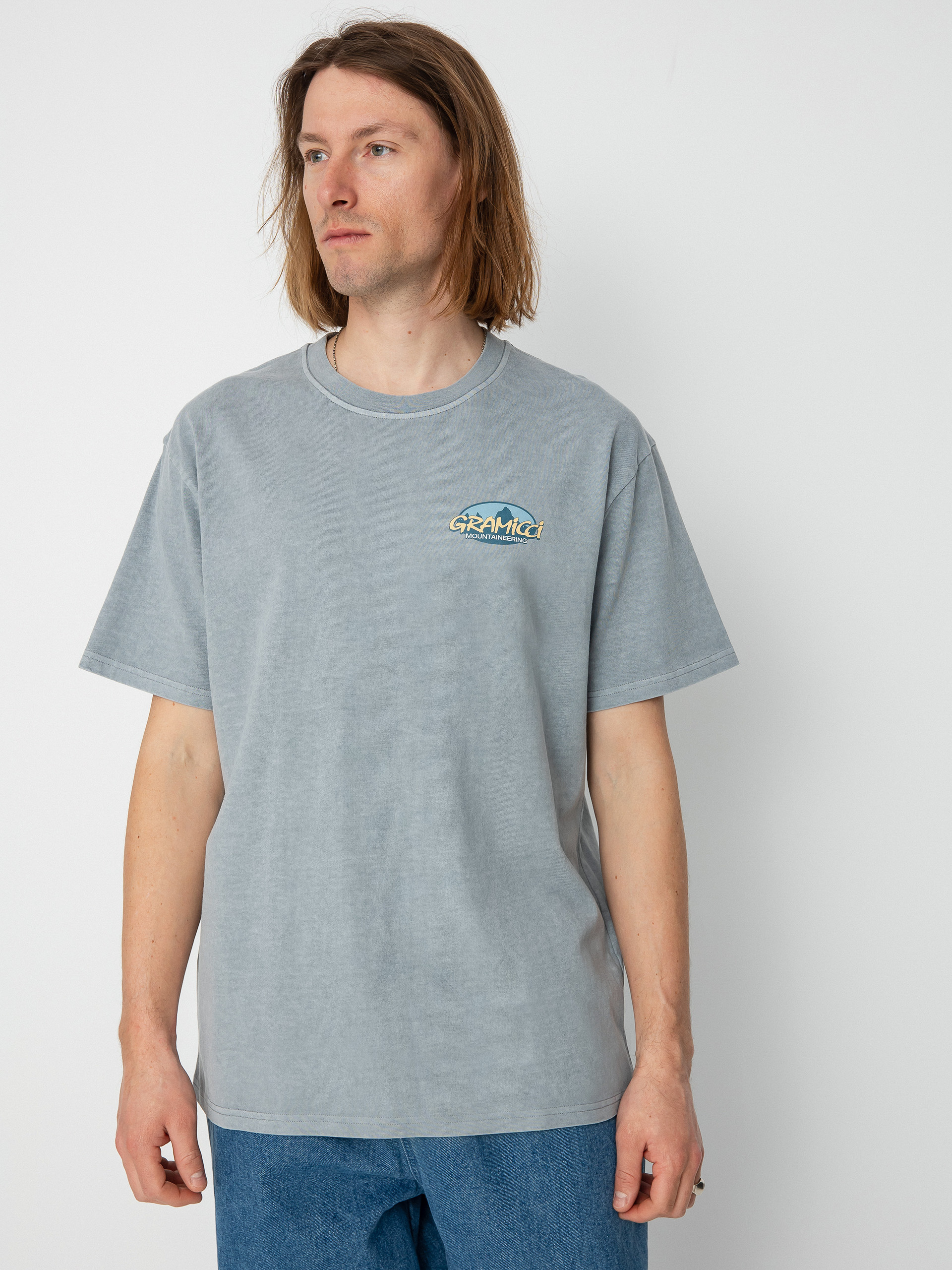 T-shirt Gramicci Summit (smoky slate pigment)