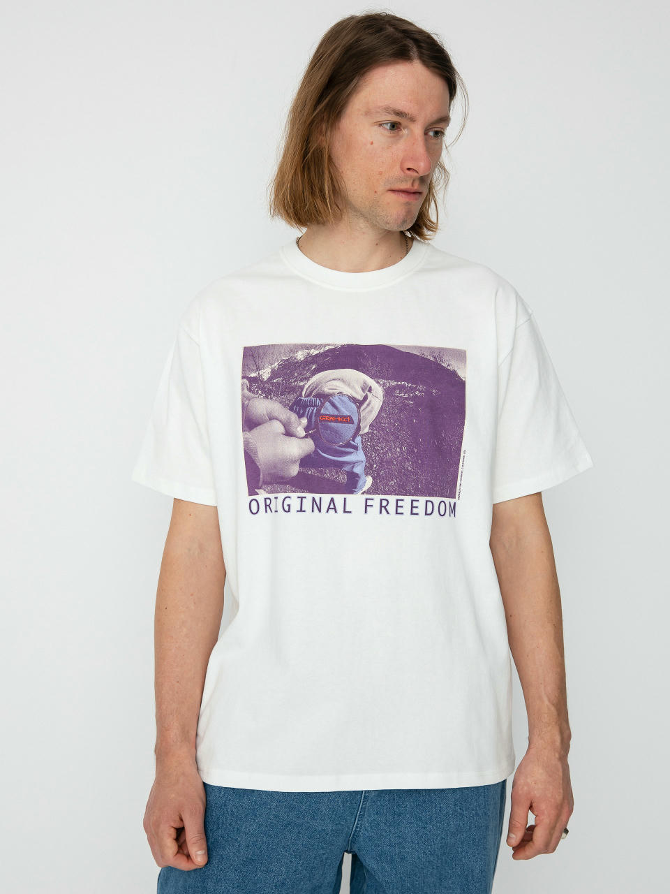 T-shirt Gramicci Original Freedom (white)