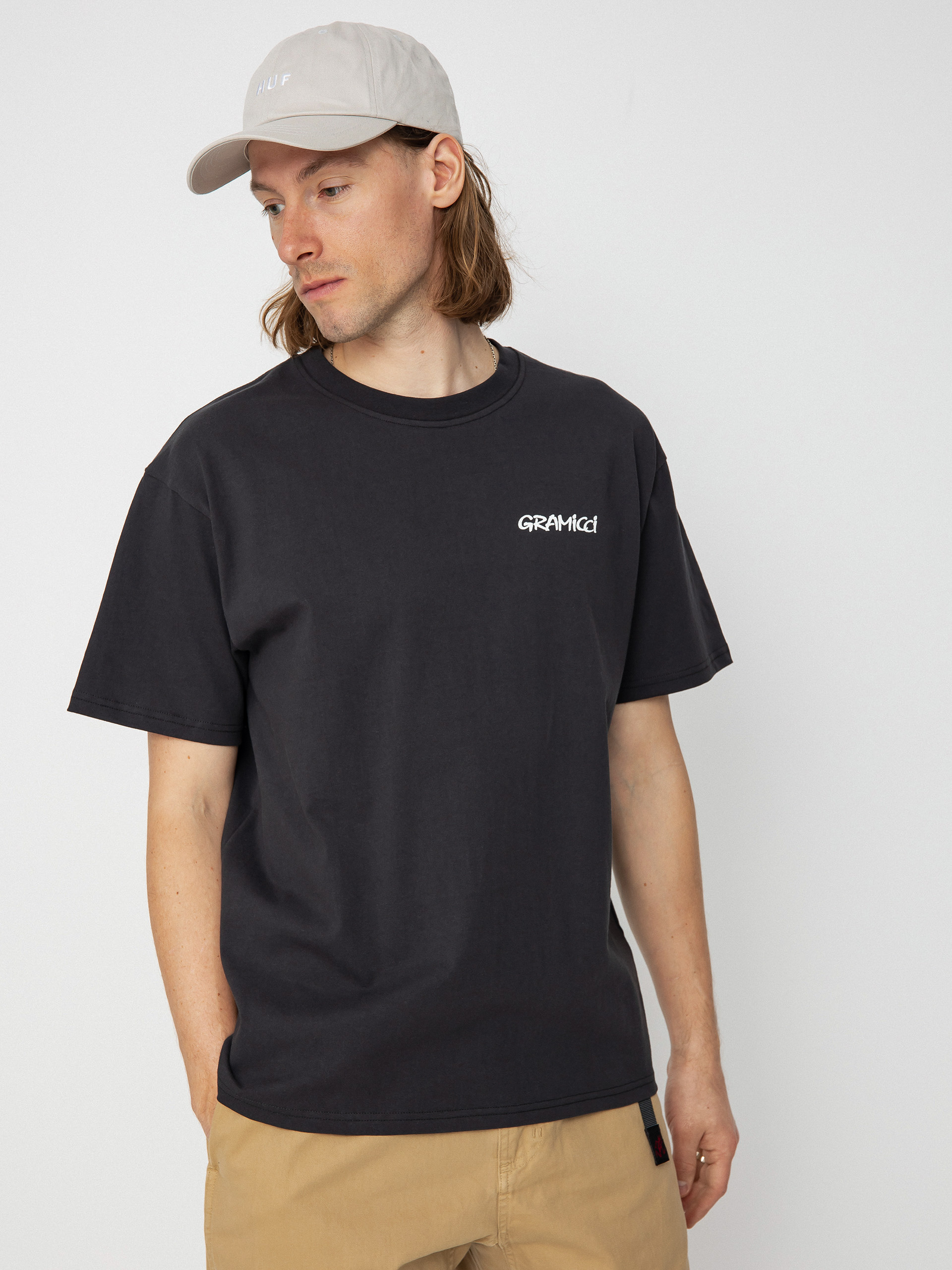 T-shirt Gramicci Flower (vintage black)