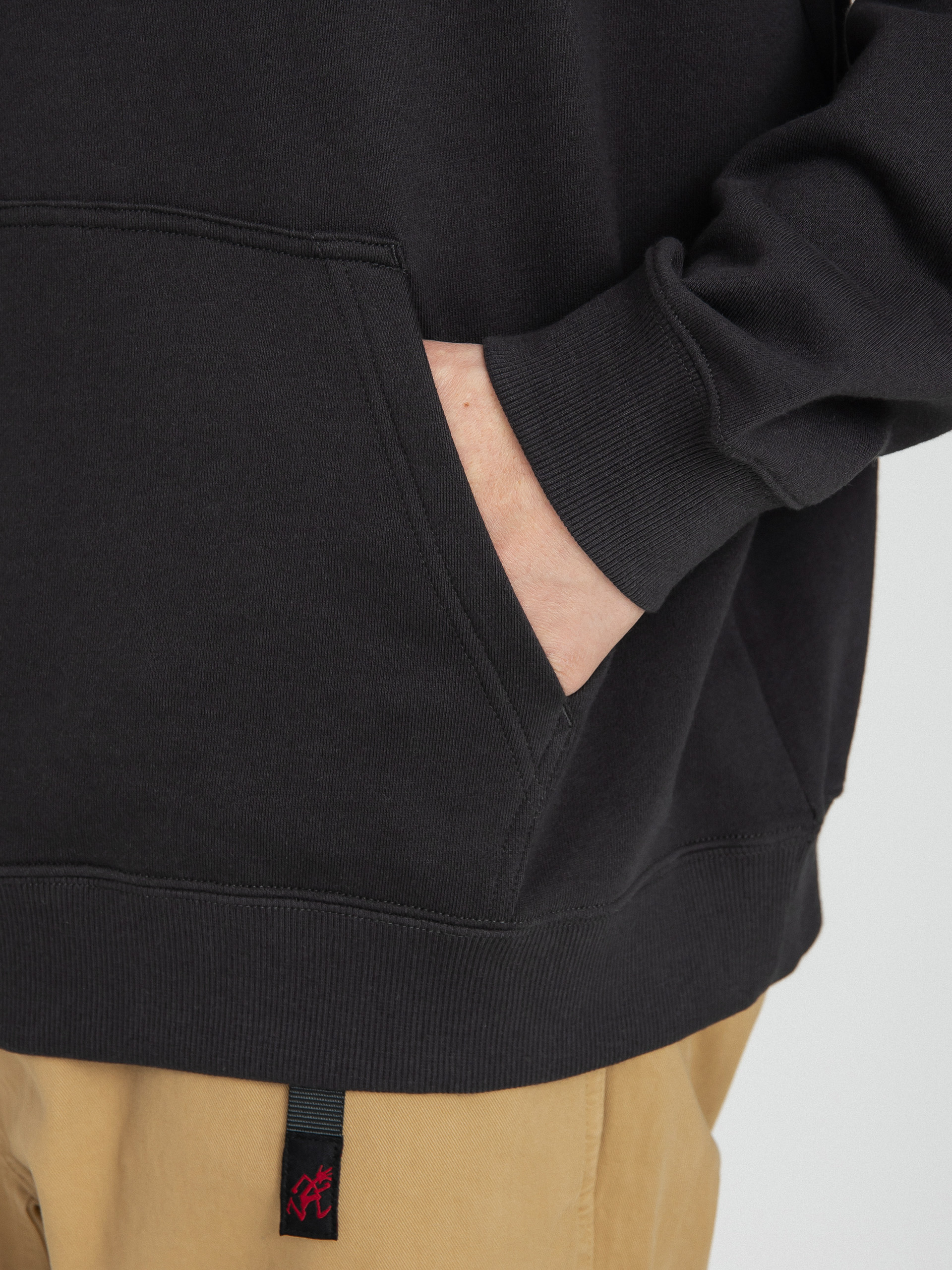 Bluza z kapturem Gramicci One Point HD (vintage black)