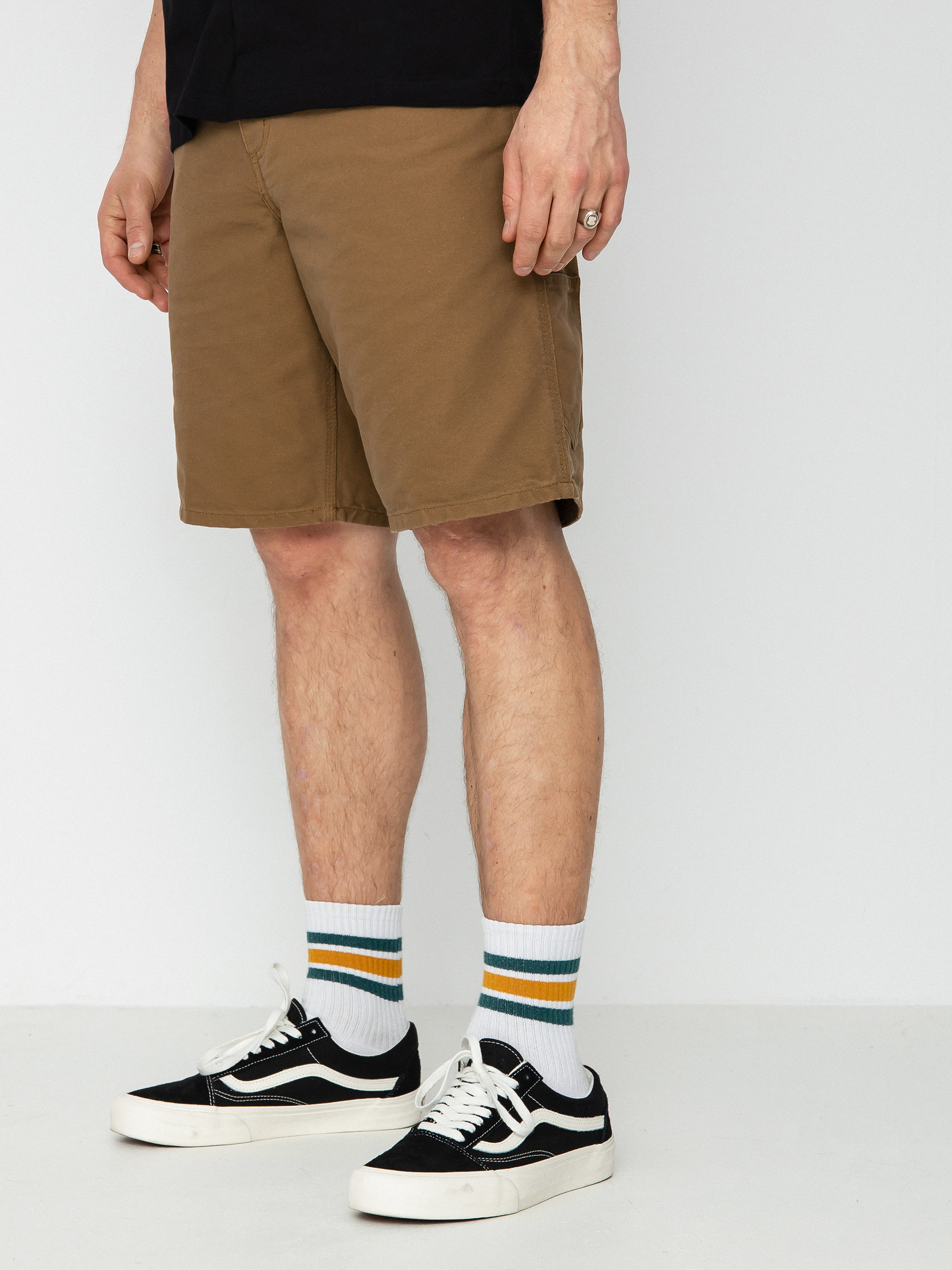 Szorty Carhartt WIP Single Knee (hamilton brown)