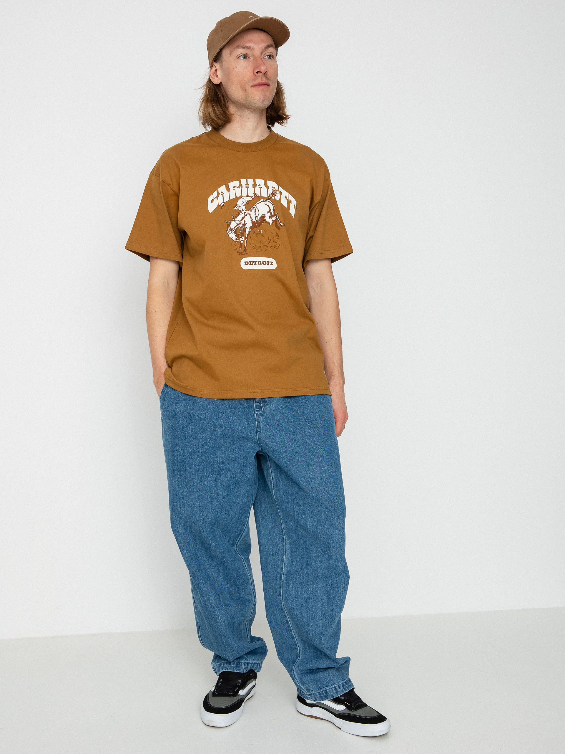 T-shirt Carhartt WIP Buckaroo (hamilton brown)