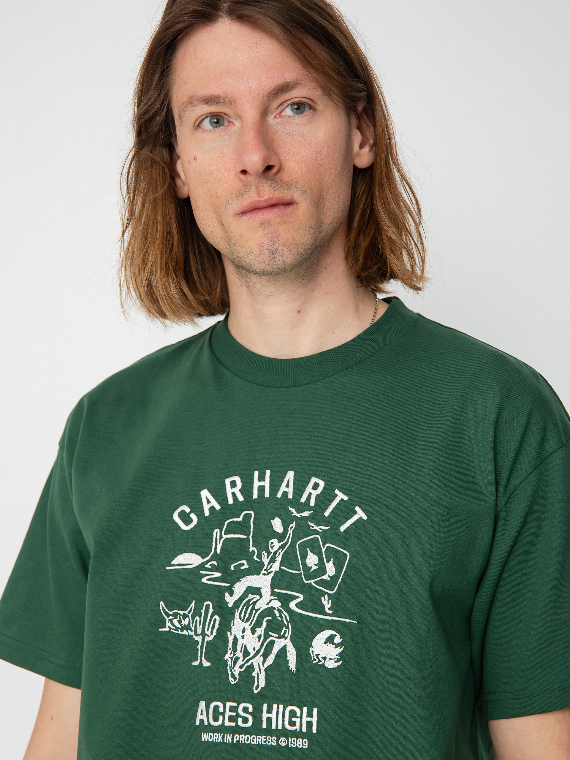 T-shirt Carhartt WIP Souvenir Valley (treehouse/wax)