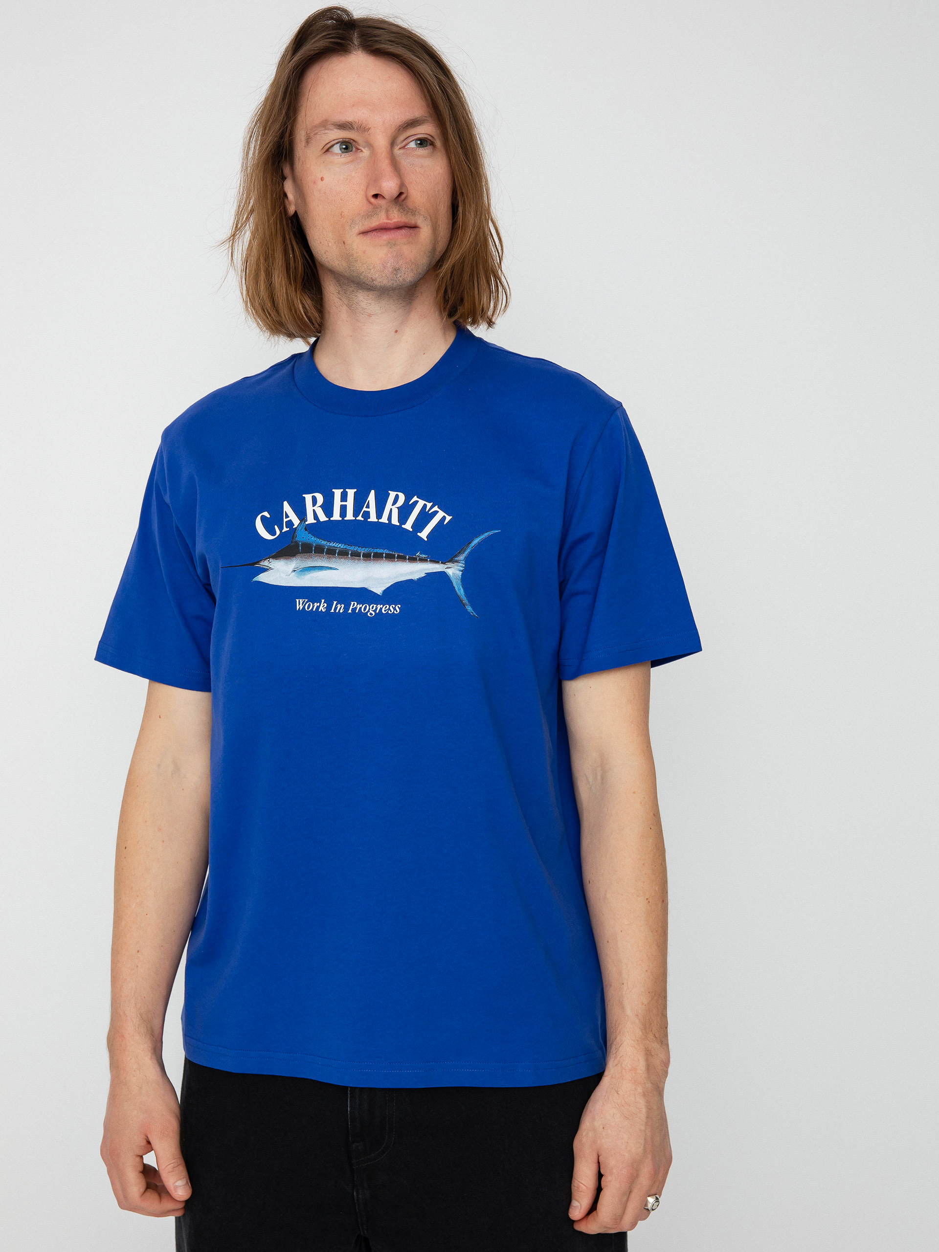T-shirt Carhartt WIP Marlin (lazurite)