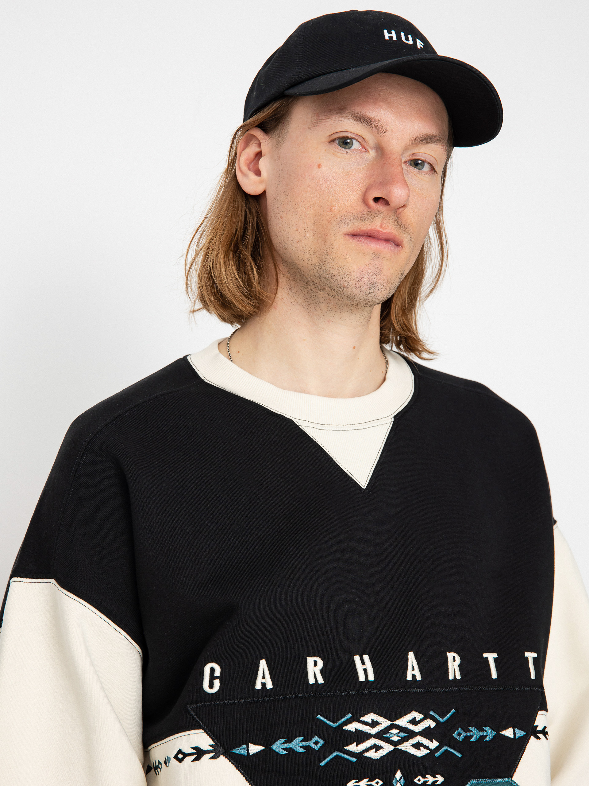 Bluza Carhartt WIP Santa Fe (black/natural)