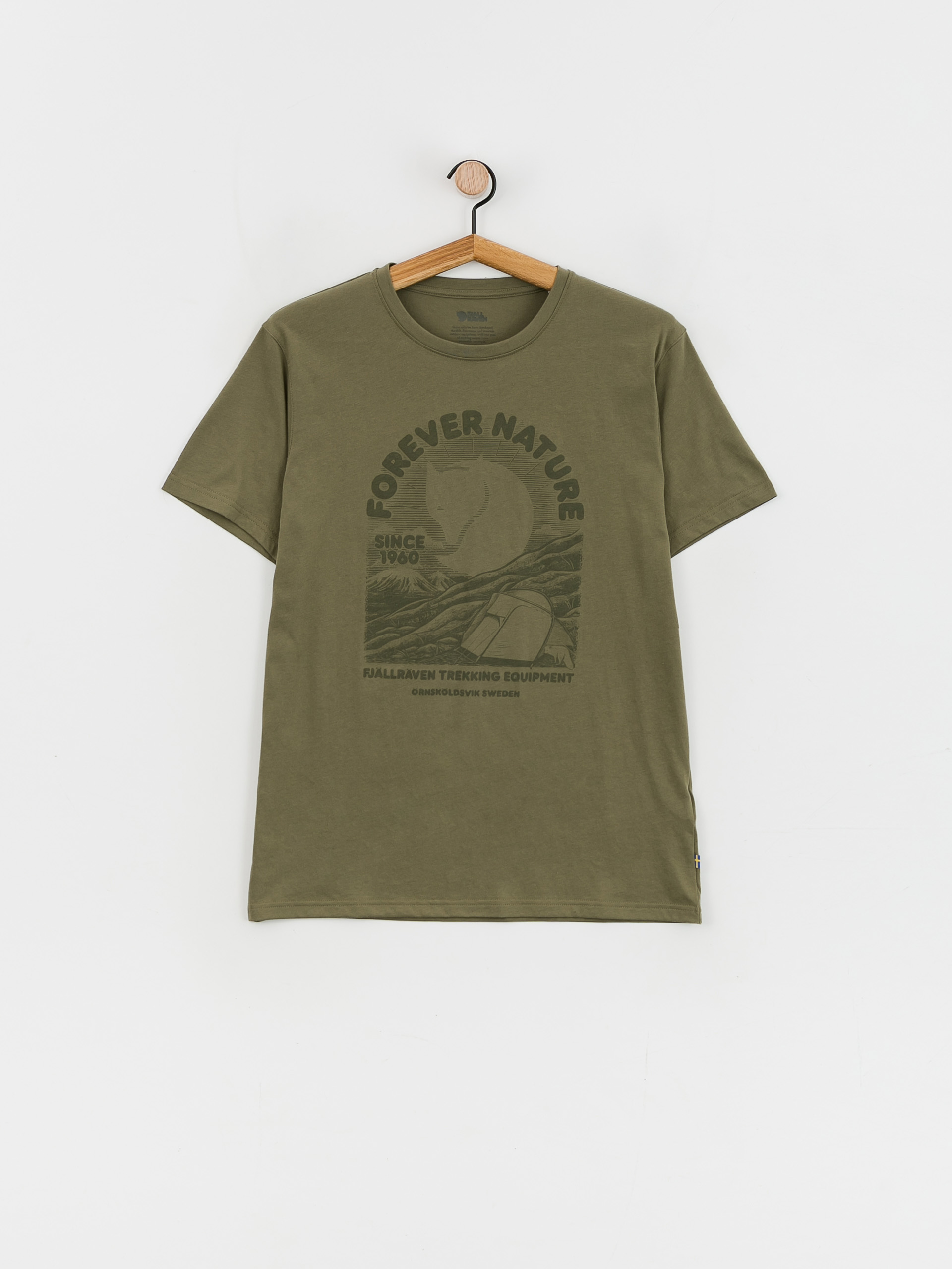 T-shirt Fjallraven Fjallraven Equipment (green)
