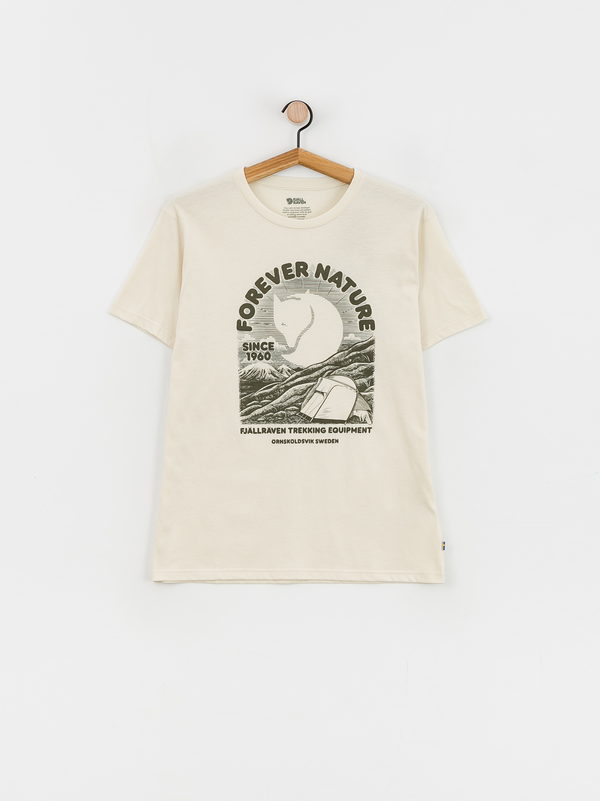 T-shirt Fjallraven Fjallraven Equipment (chalk white)