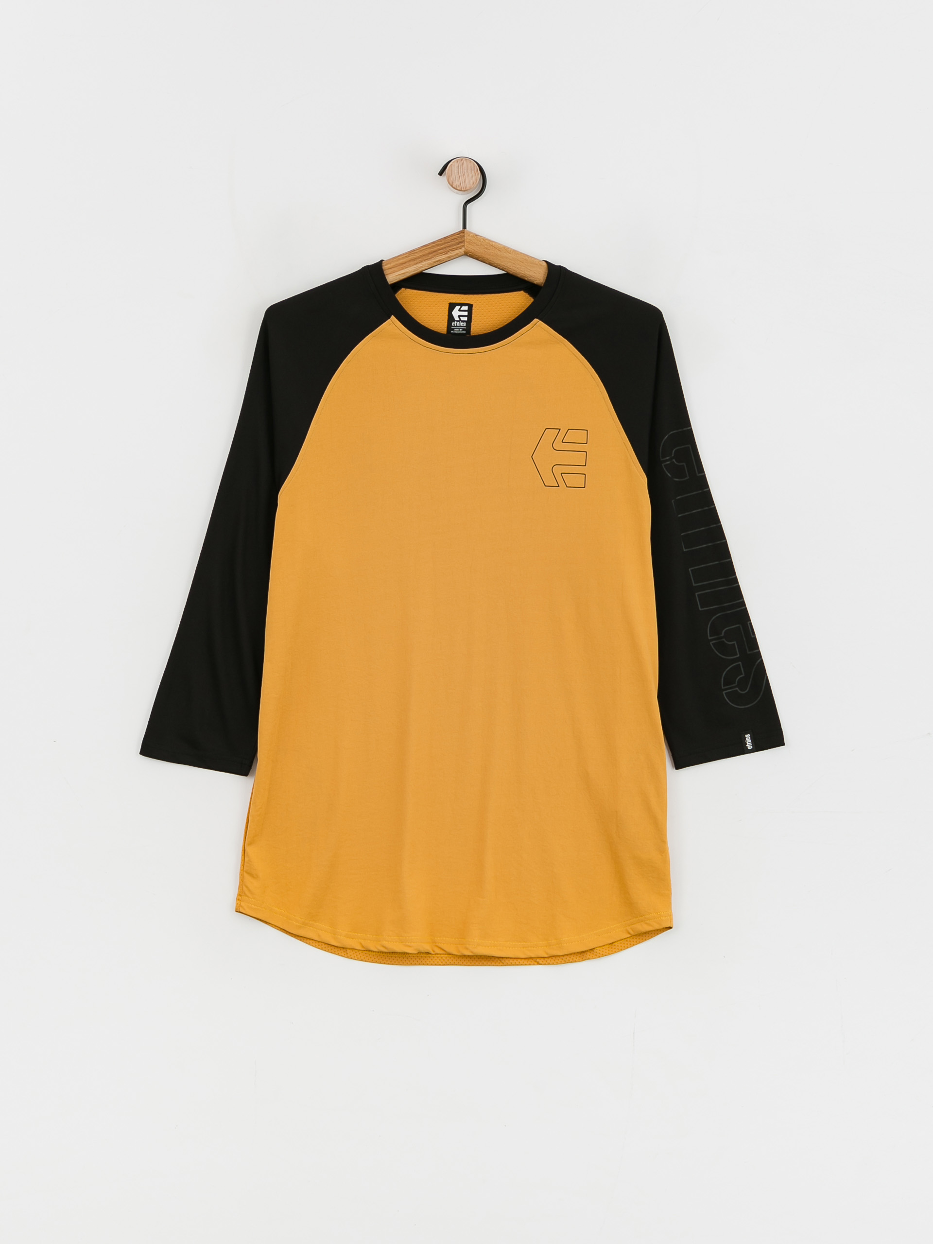 Longsleeve Etnies San Juan Raglan (acid yellow)
