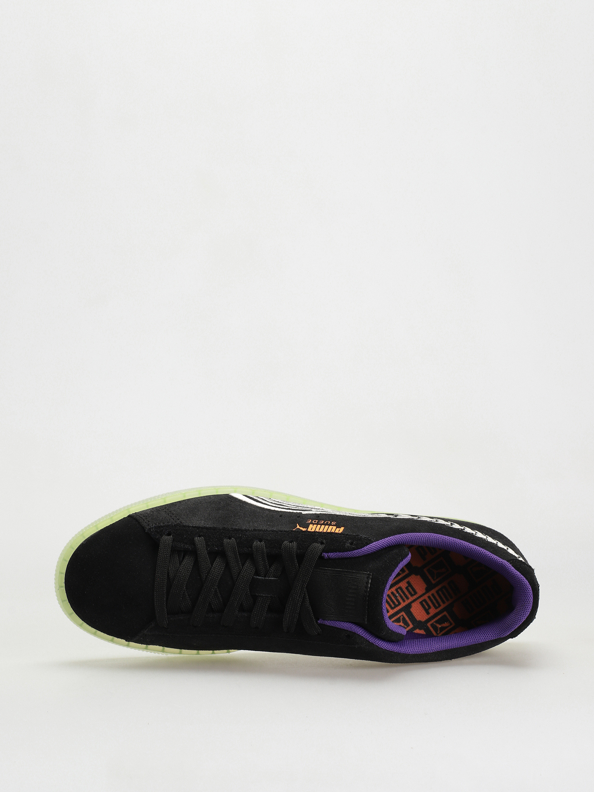 Buty Puma Suede Haunted (puma black/pristine/pistachio)