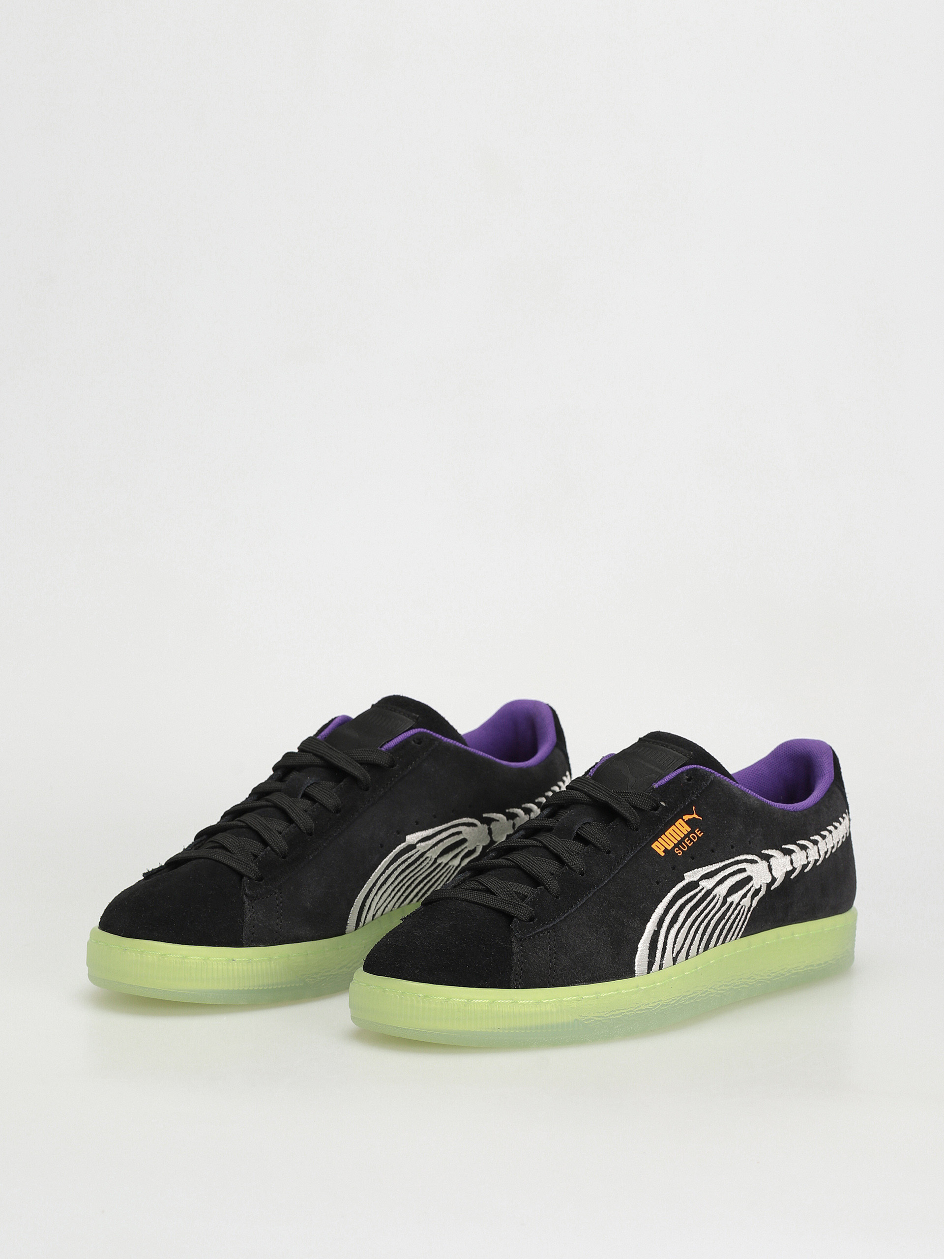 Buty Puma Suede Haunted (puma black/pristine/pistachio)