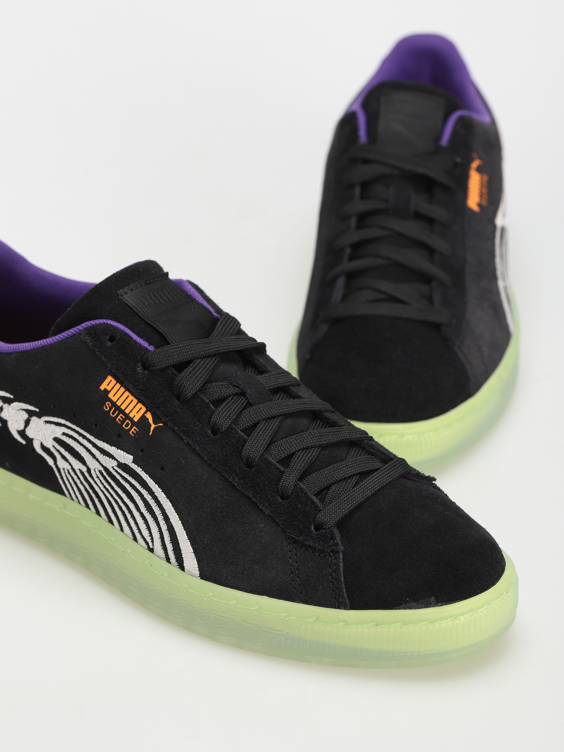 Buty Puma Suede Haunted (puma black/pristine/pistachio)