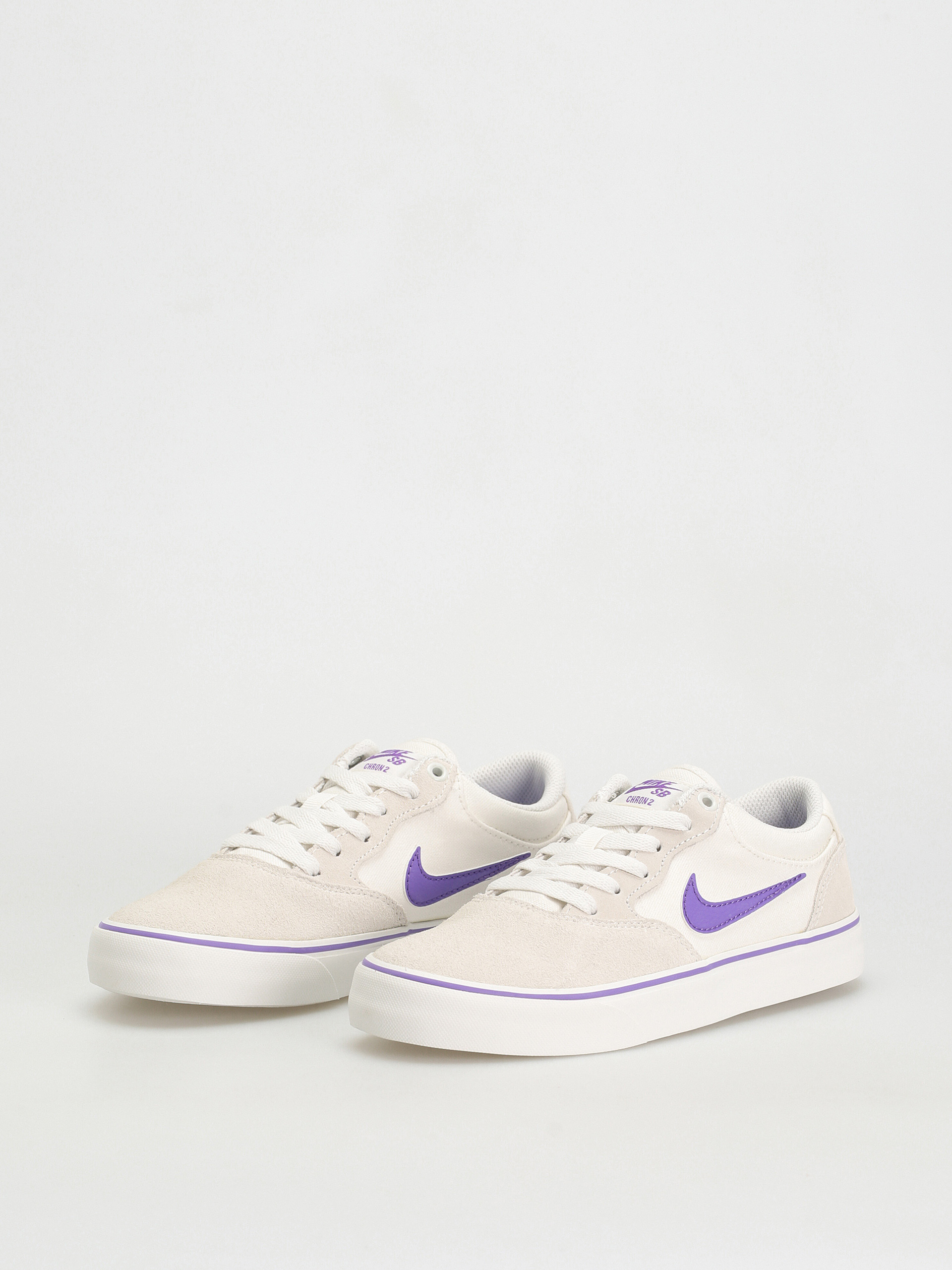 Buty Nike SB Chron 2 (summit white/action grape summit white)