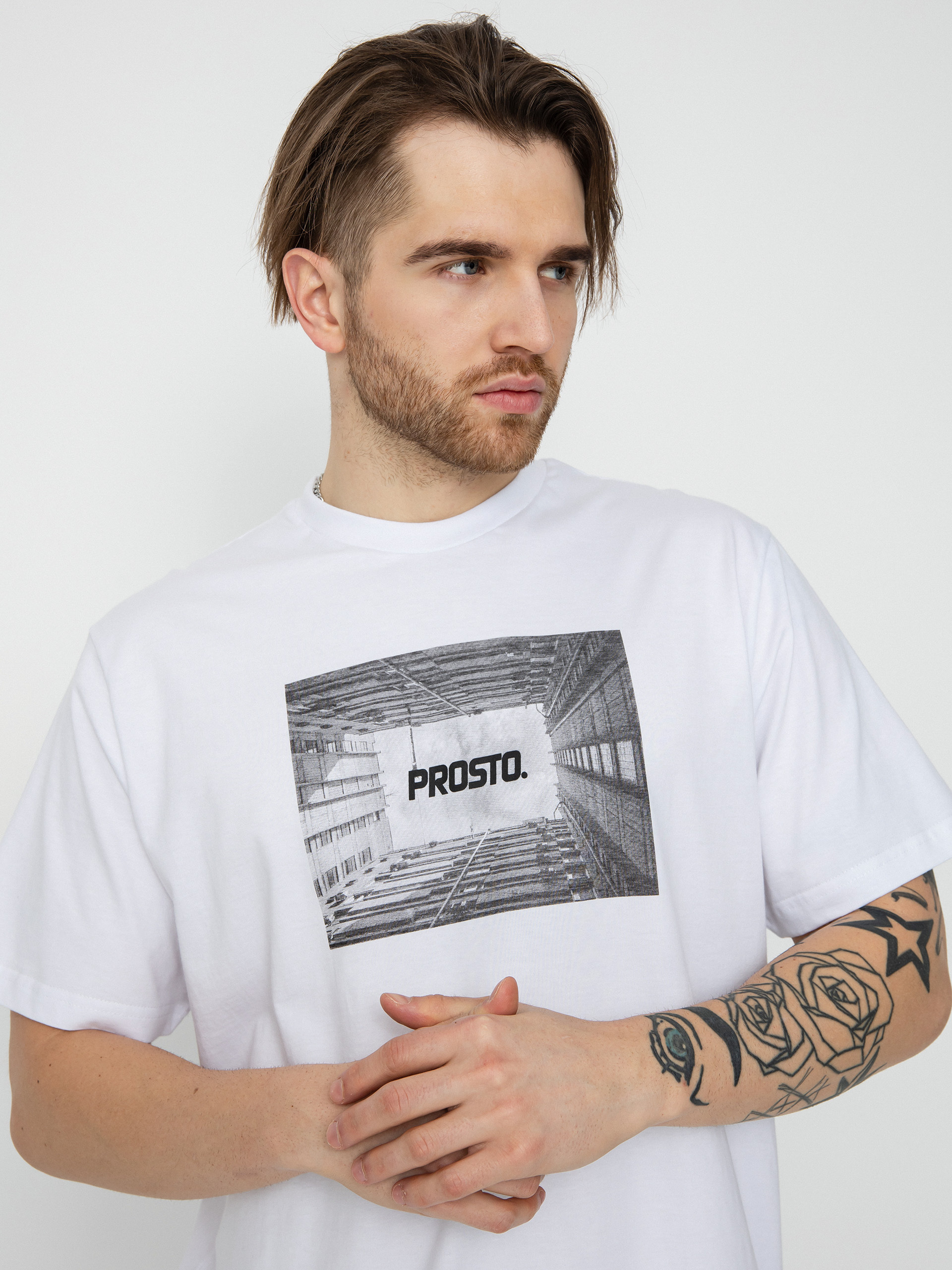 T-shirt Prosto Gradbel (white)