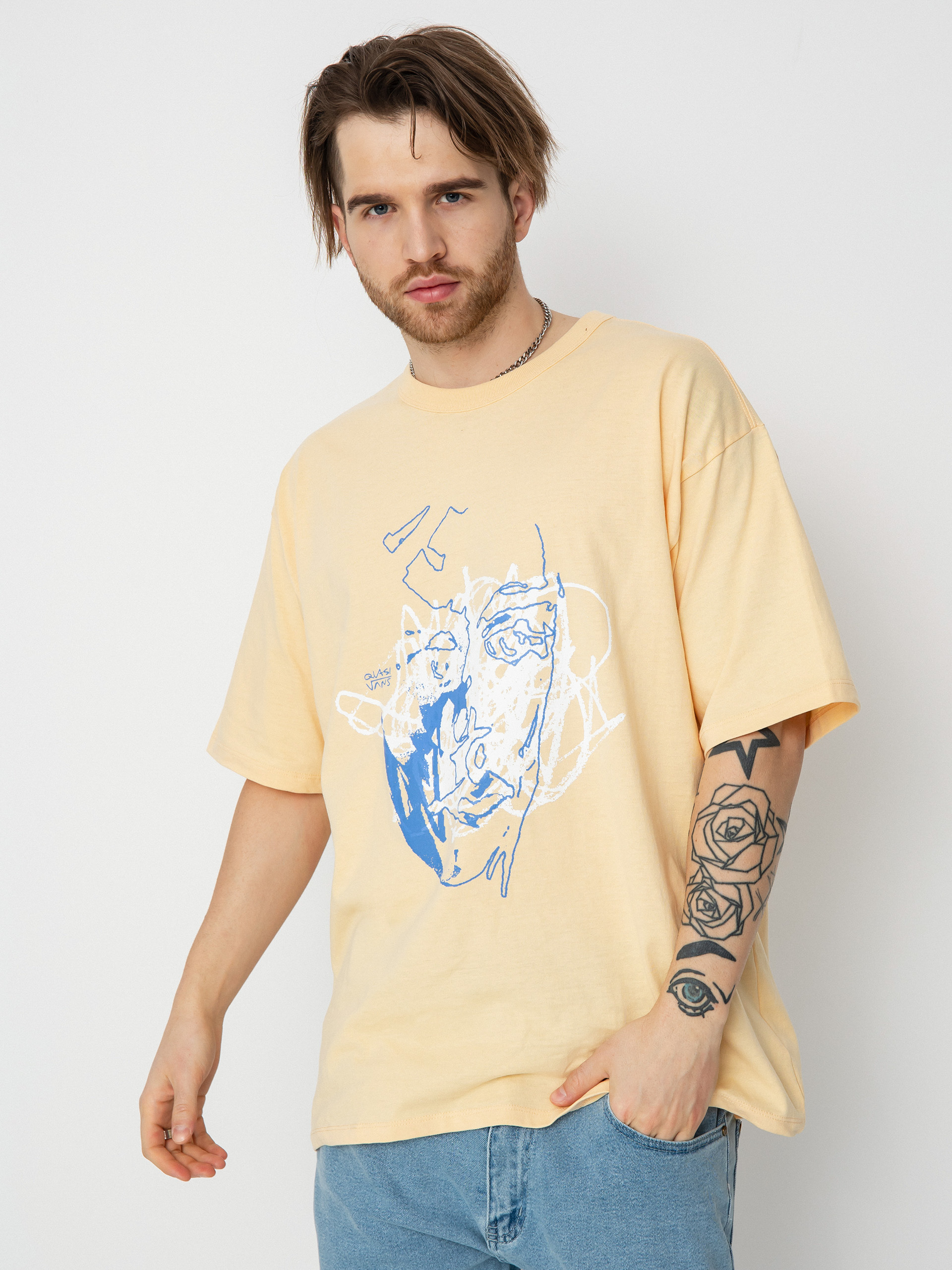 T-shirt Vans X Quasi OTW Mask (apricot sherbet)