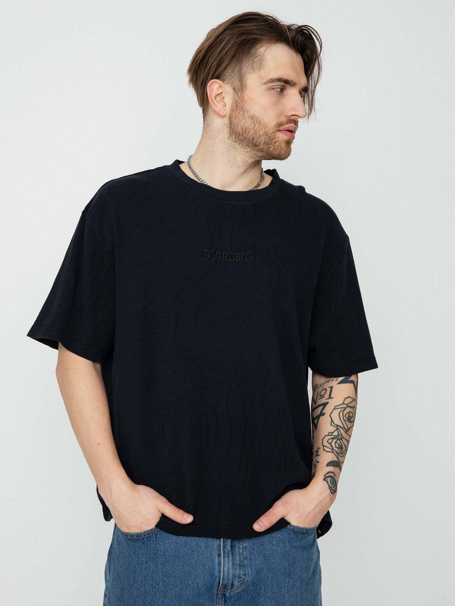 T-shirt DC Conceal (black topographic)