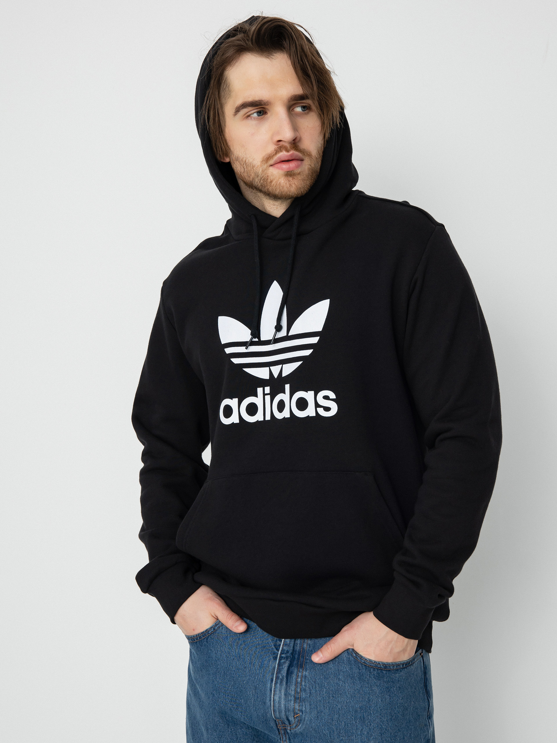 Bluza z kapturem adidas Originals Trefoil HD (black)