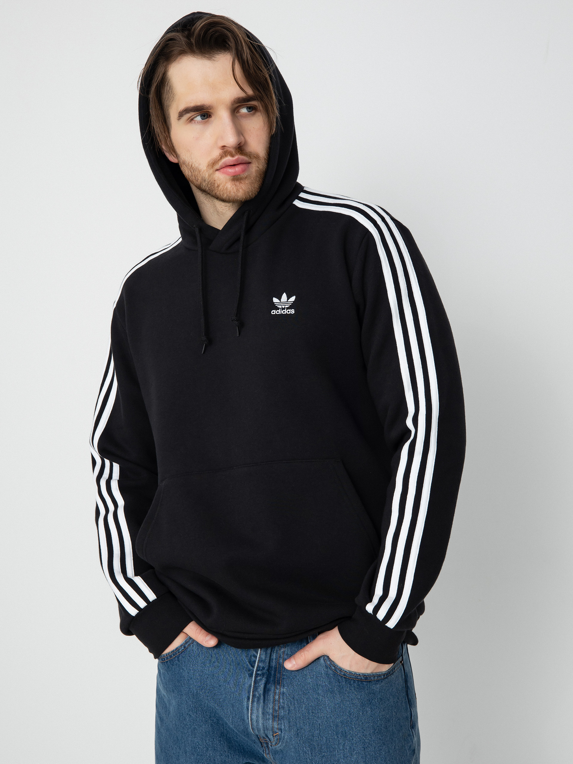 Bluza z kapturem adidas Originals 3 Stripes HD (black)