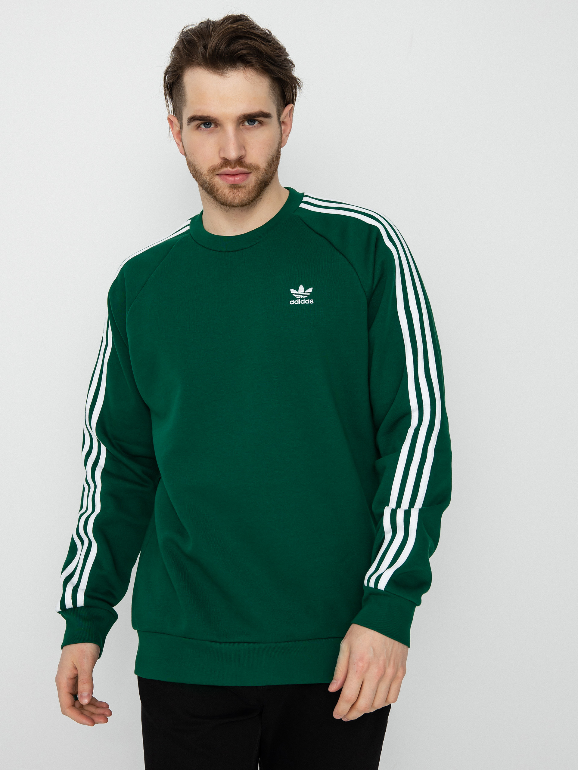 Bluza adidas Originals 3 Stripes (drkgrn)