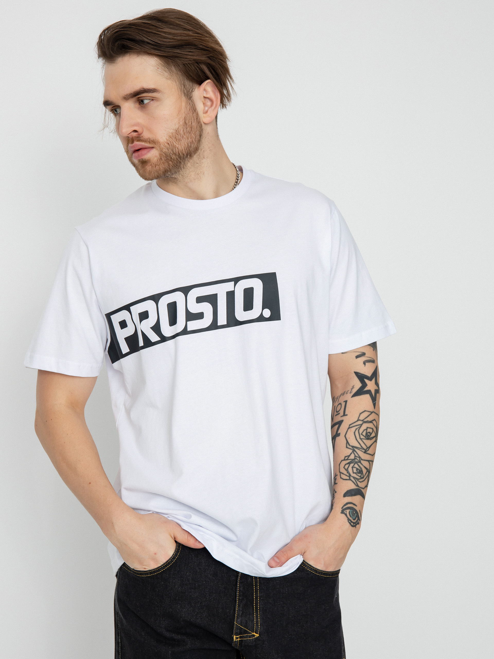 T-shirt Prosto Logstri (white)