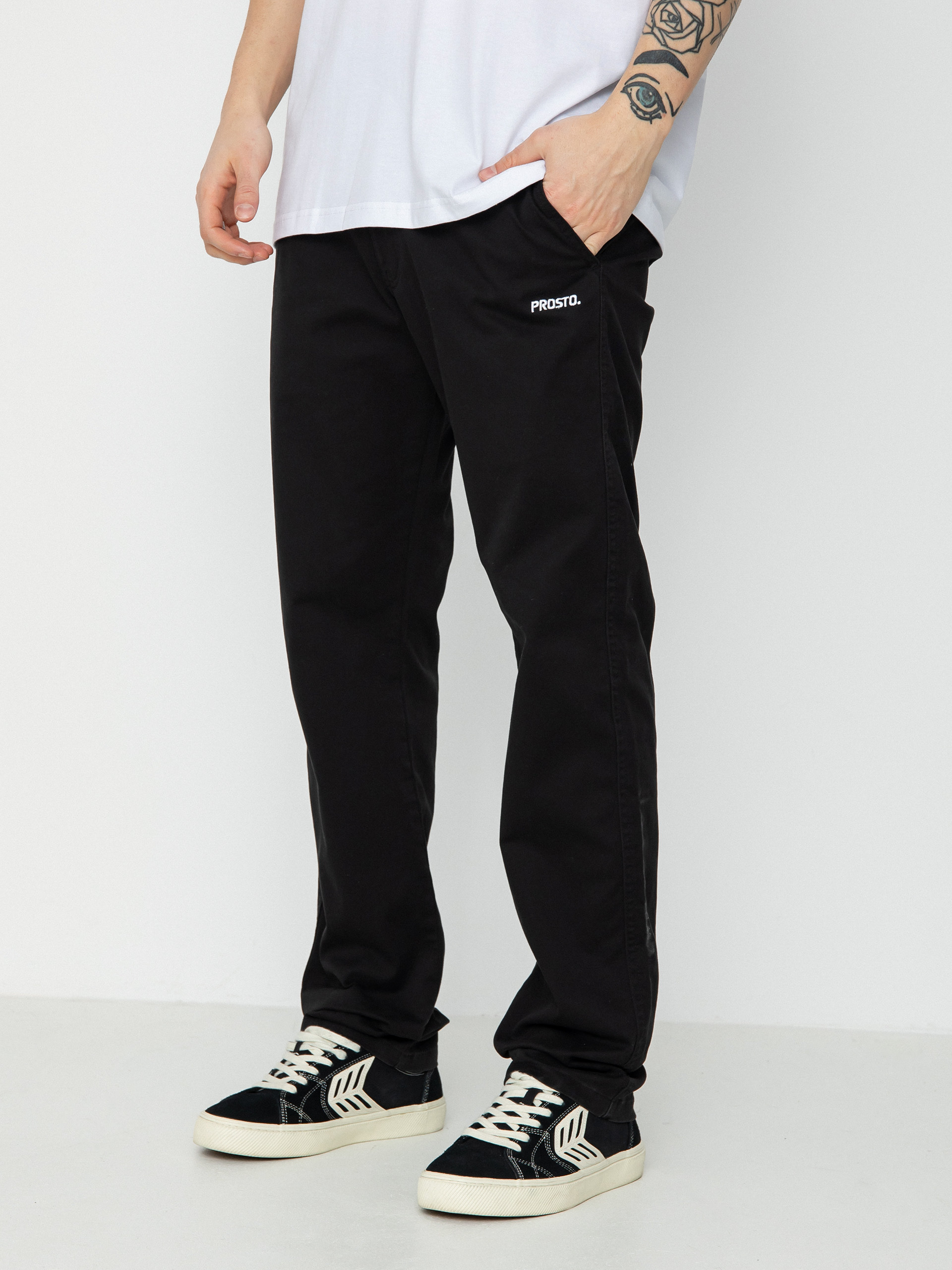 Spodnie Prosto Chinos Meet (black)